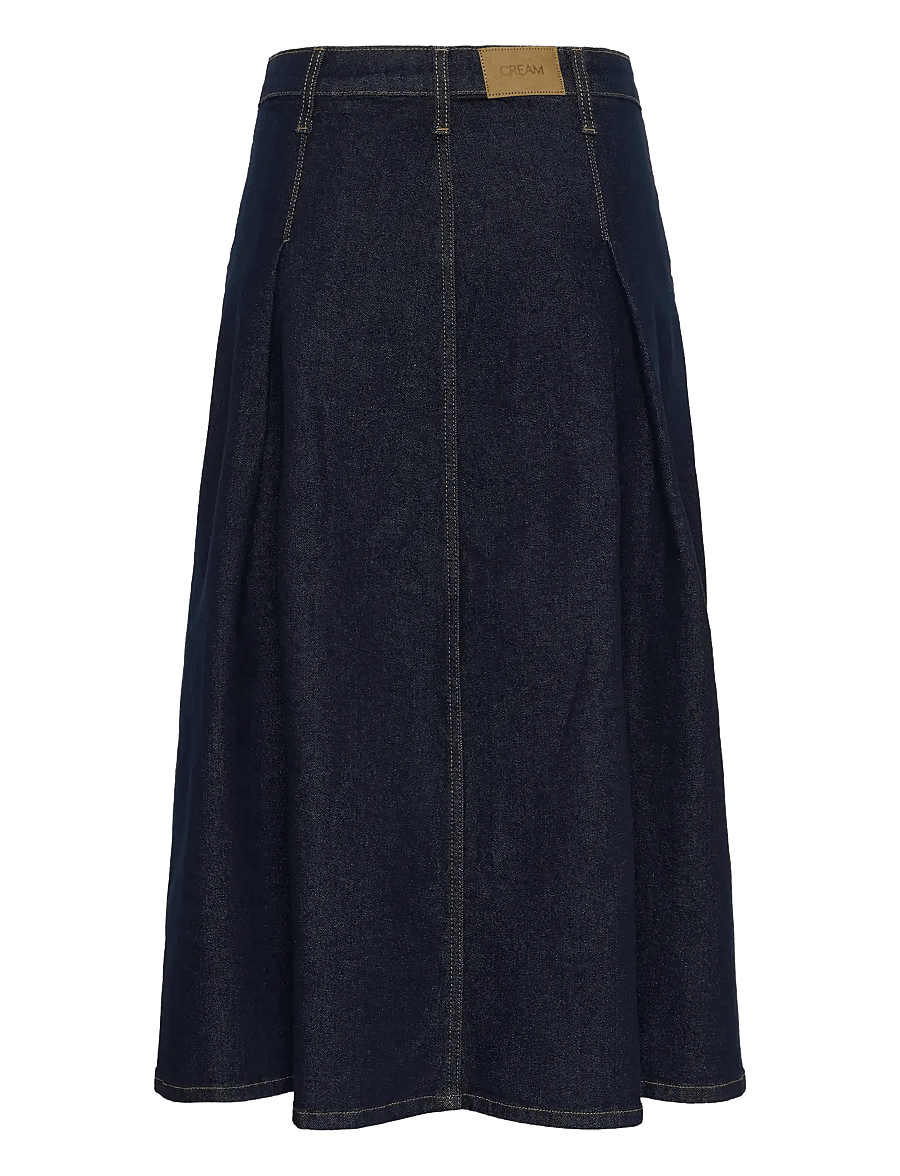 Cream - CRRobina Denim Skirt - jeanskjolar - chicago rinse blue denim tobac - 2