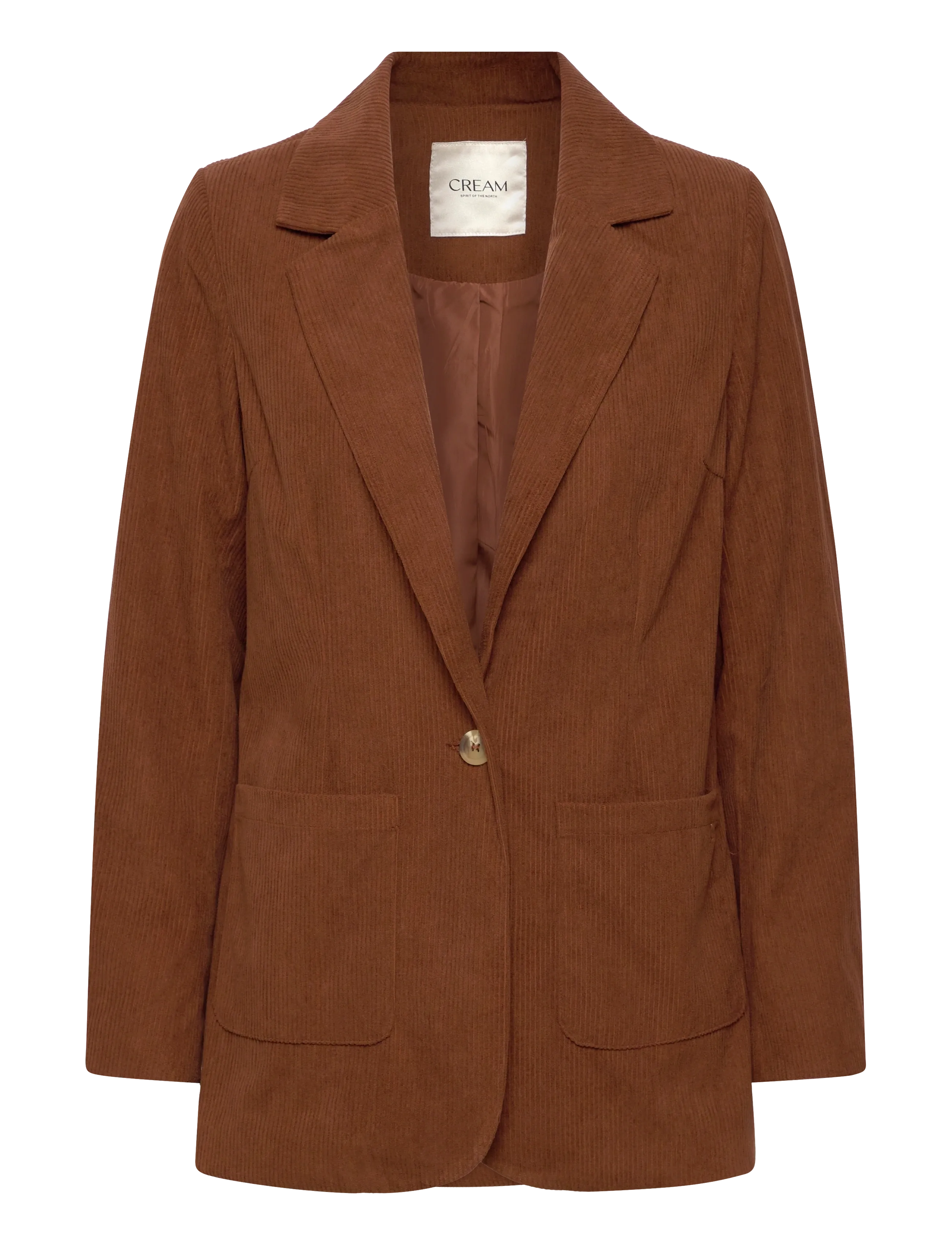 CREAM Crkanna Kordsamt Blazer Braun - 36 - Damen