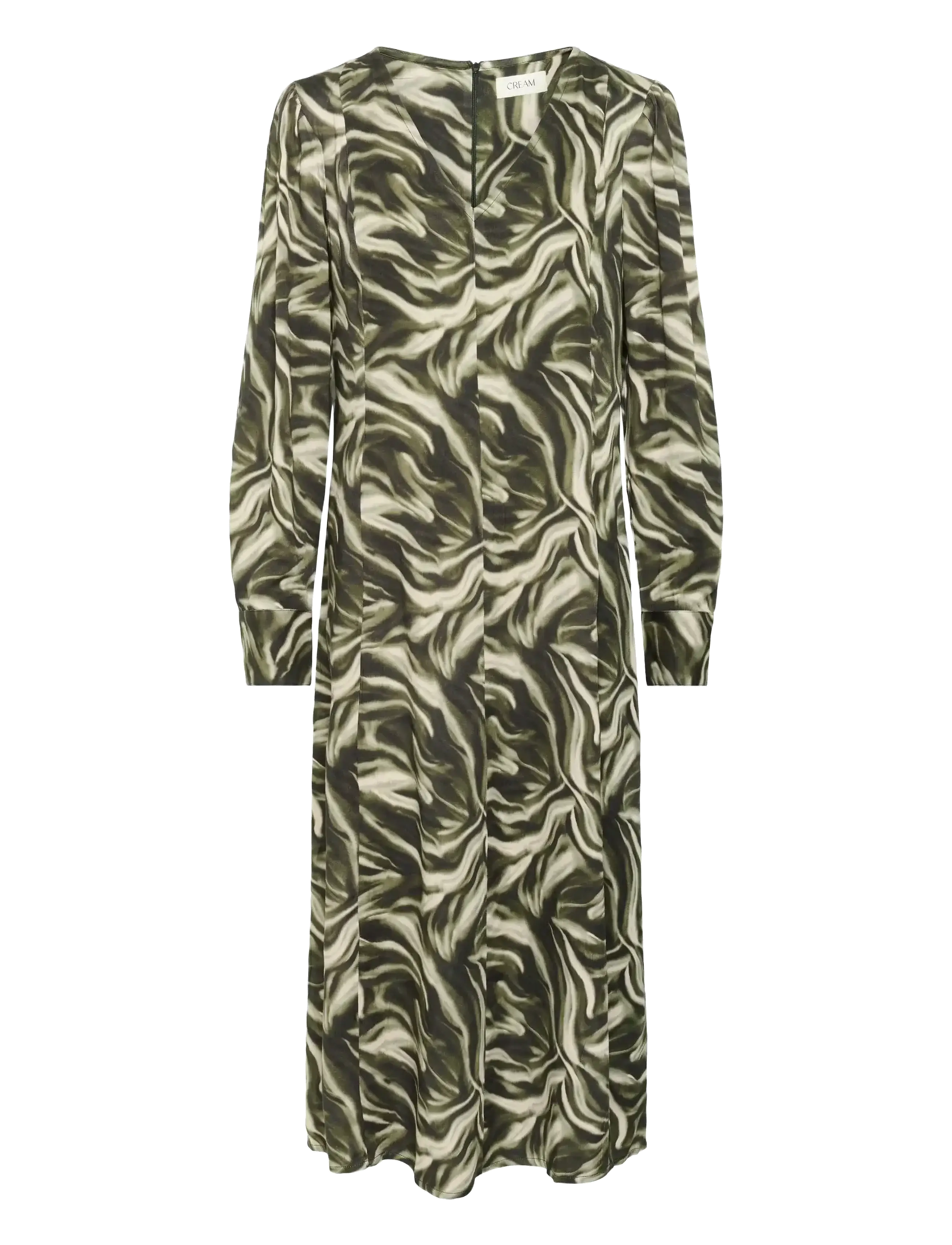 Cream CRBeva Dress - Summer Dresses - GREEN ANIMAL / green