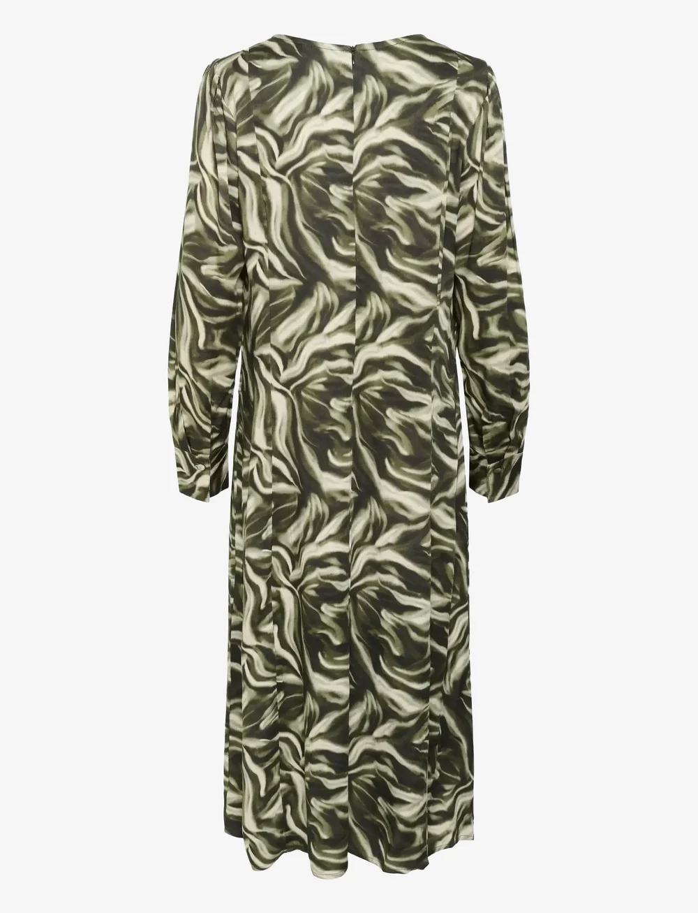 Cream - CRBeva Dress - sommerkleider - green animal - 2