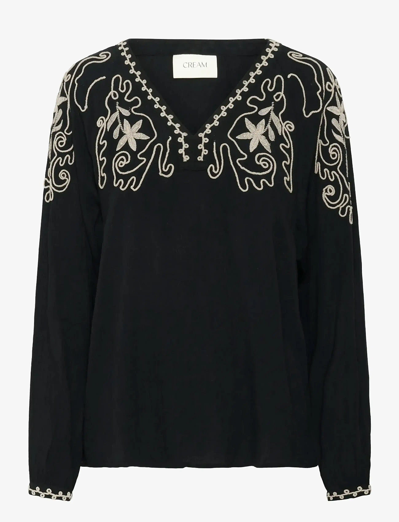 Cream - CRRosine Blouse - langærmede bluser - pitch black - 1