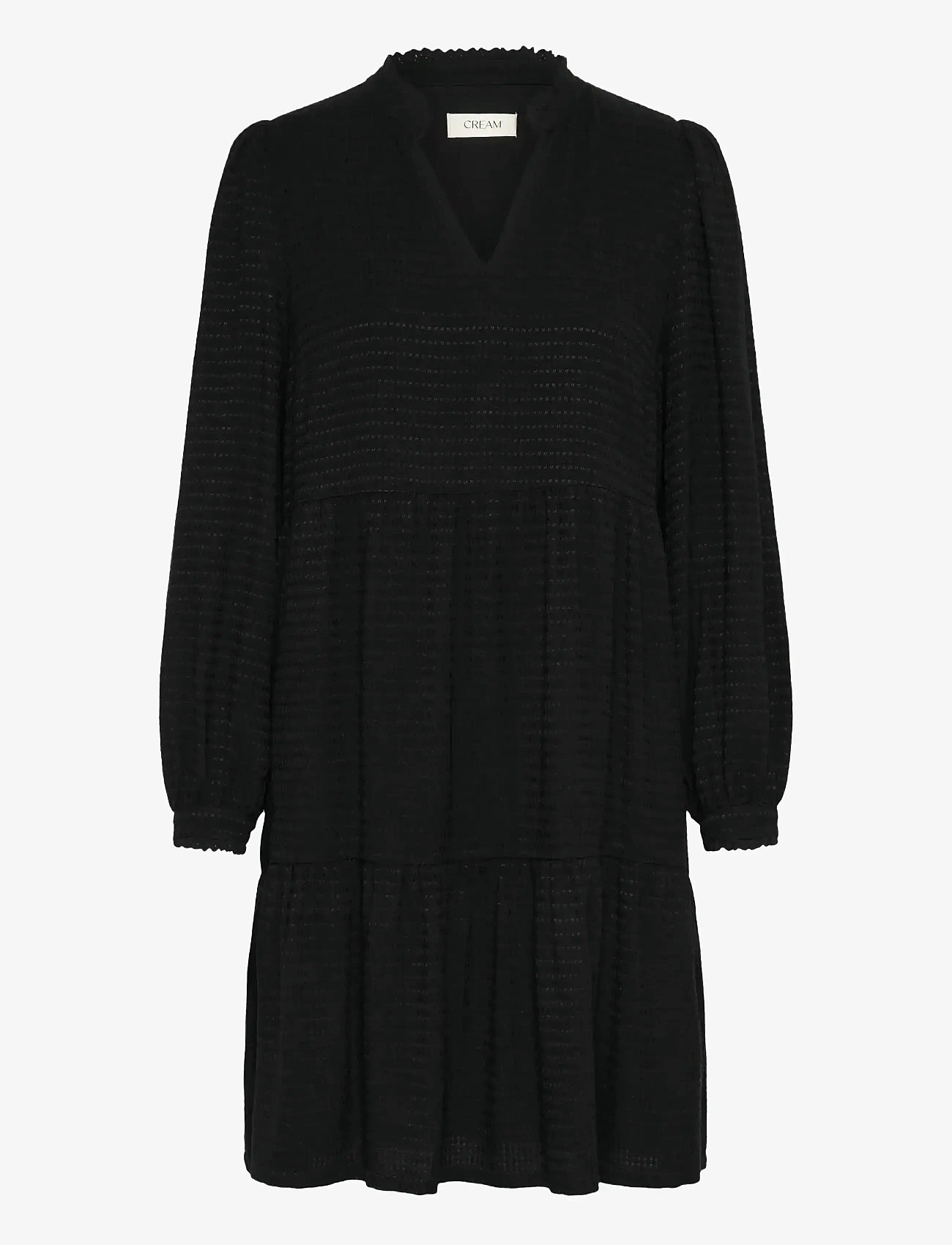 Cream - CRNella Dress - skjortklänningar - pitch black - 1
