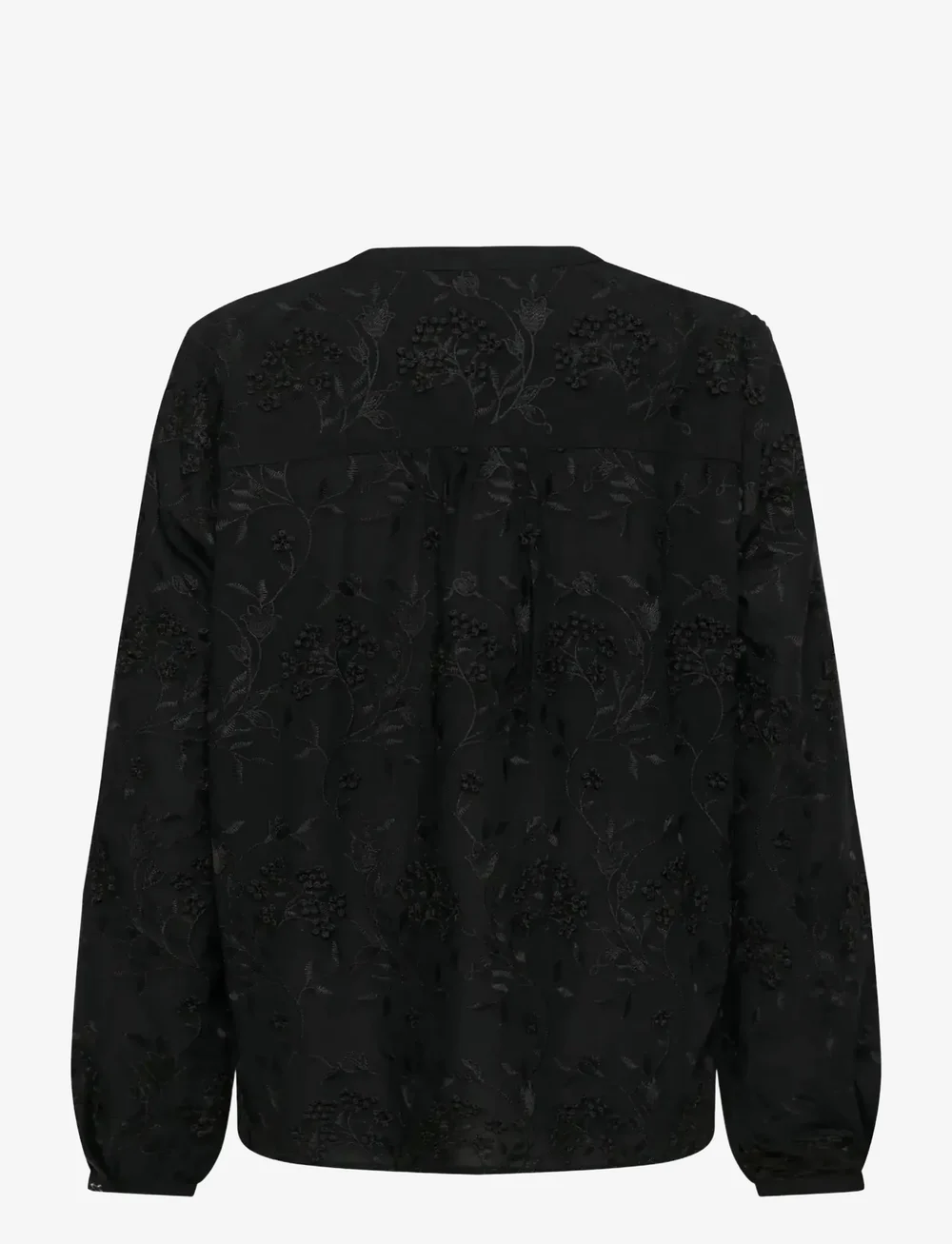 Cream - CRHilda Shirt - langærmede skjorter - pitch black - 2