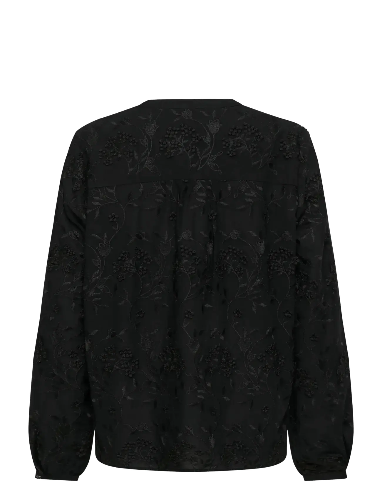 Cream - CRHilda Shirt - langerma skyrtur - pitch black - 2