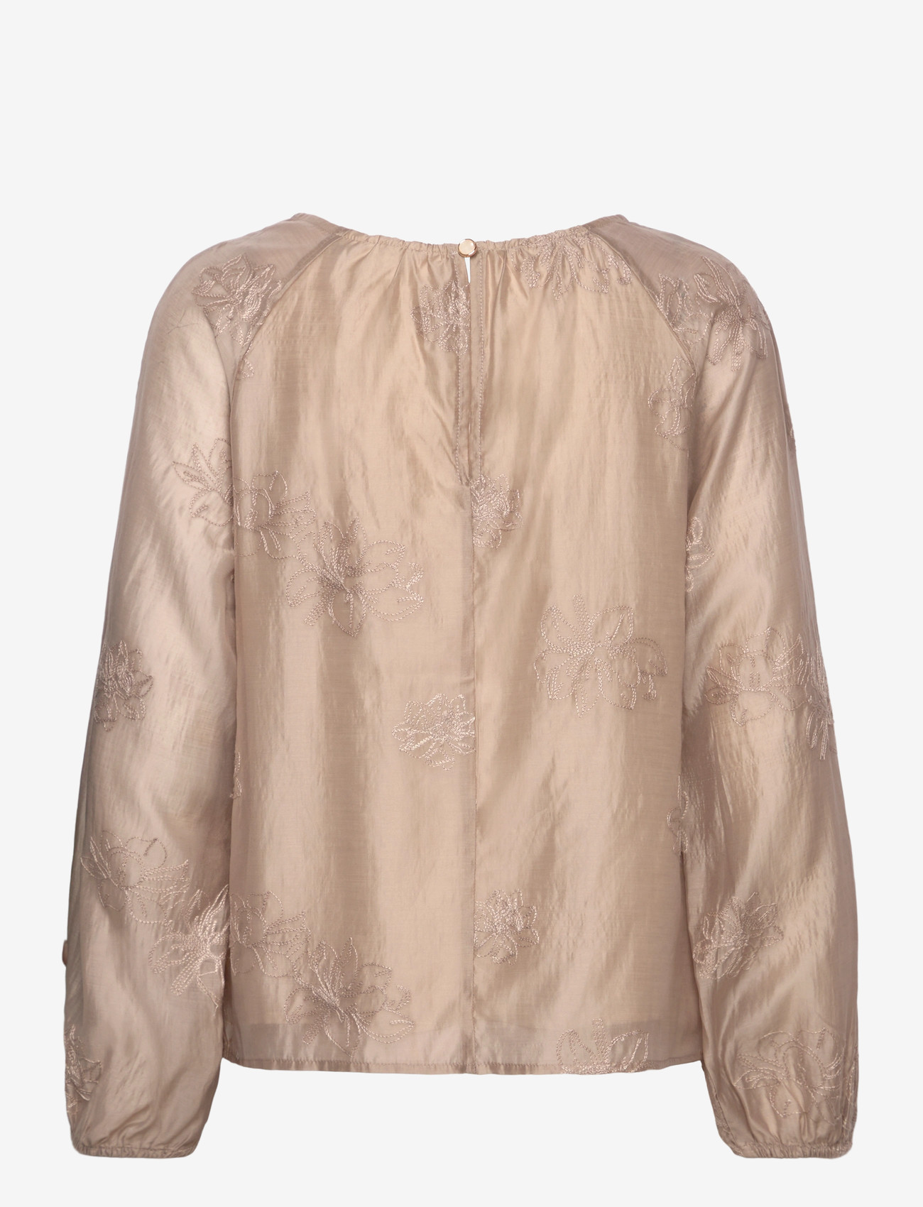 Cream - CRBine Blouse - langærmede bluser - cobblestone - 1
