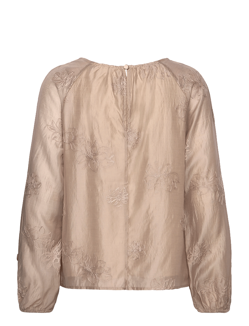 Cream - CRBine Blouse - langærmede bluser - cobblestone - 1
