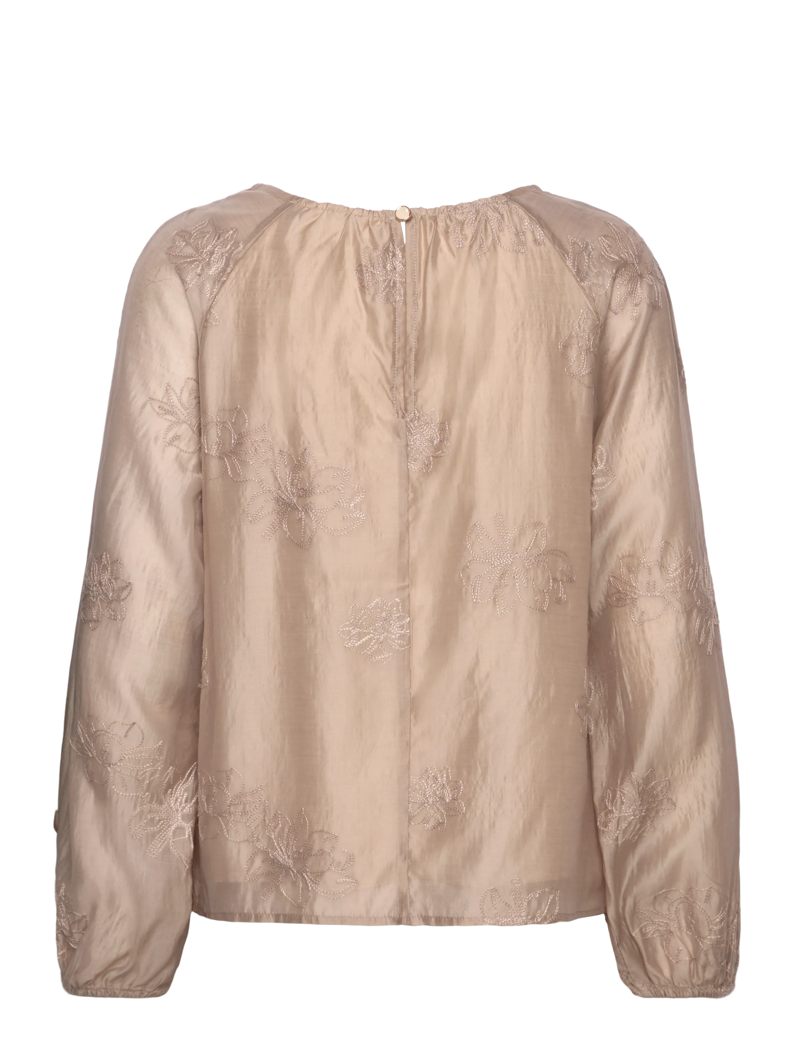 Cream - CRBine Blouse - blouses met lange mouwen - cobblestone - 1