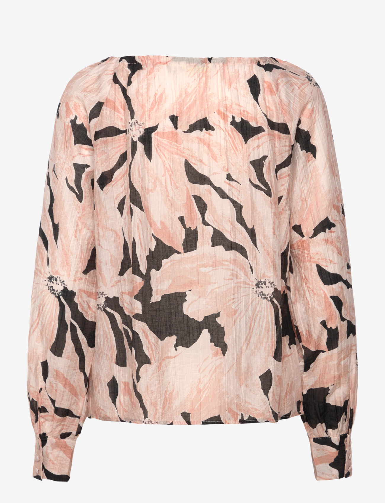 Cream - CRReese Blouse - långärmade blusar - rose dust flower - 1