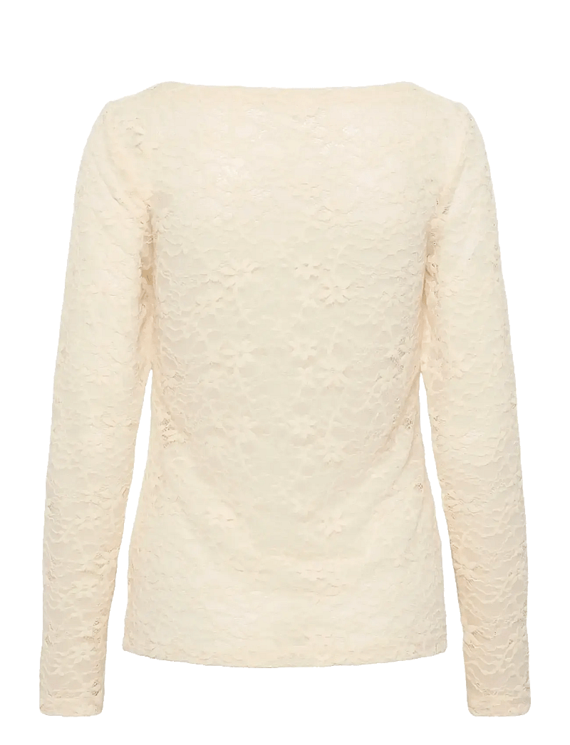 Cream - CRInge Lace Blouse - blouses à manches longues - birch - 2