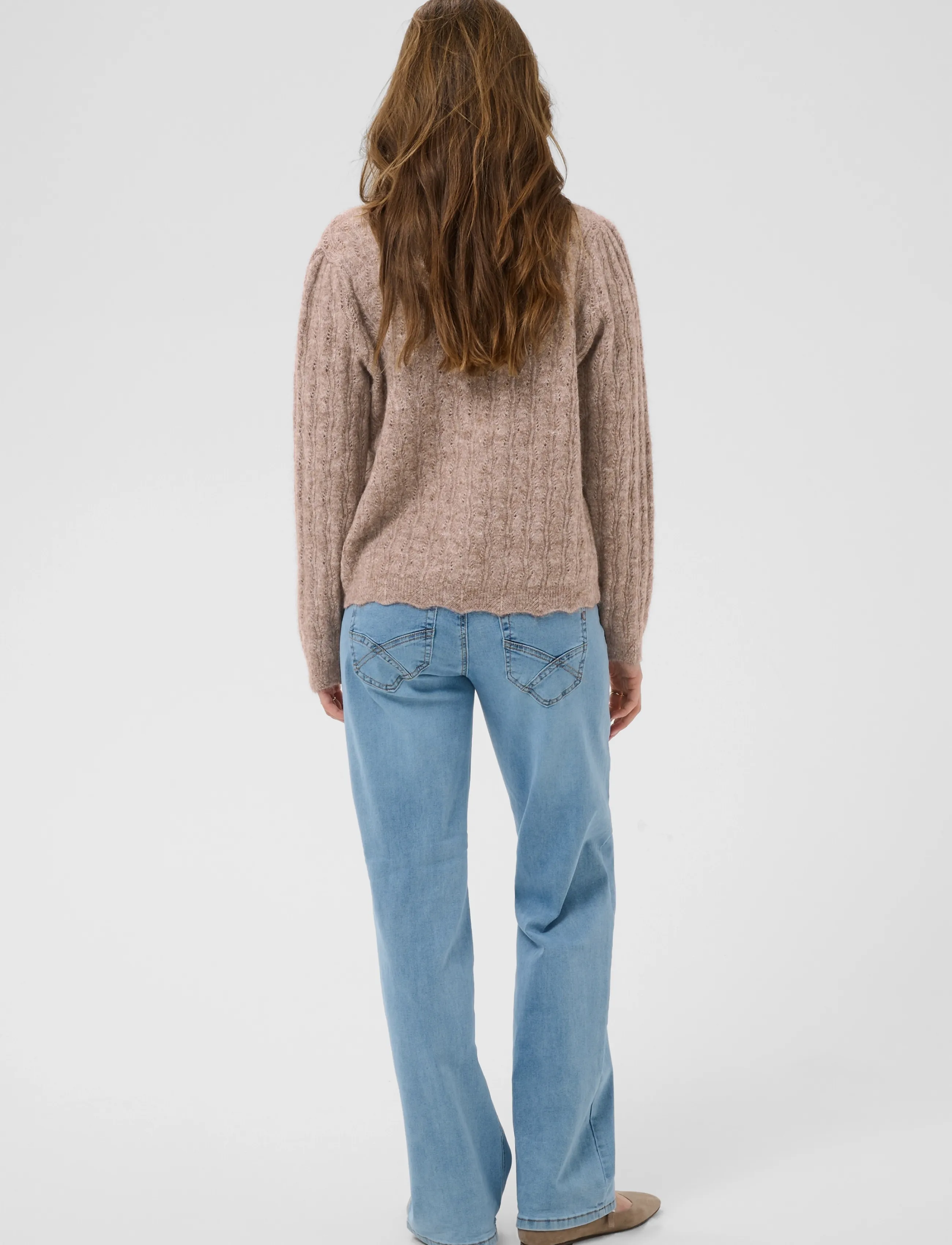 Cream - CRJunah Cardigan - cardigans - dark oat melange - 4