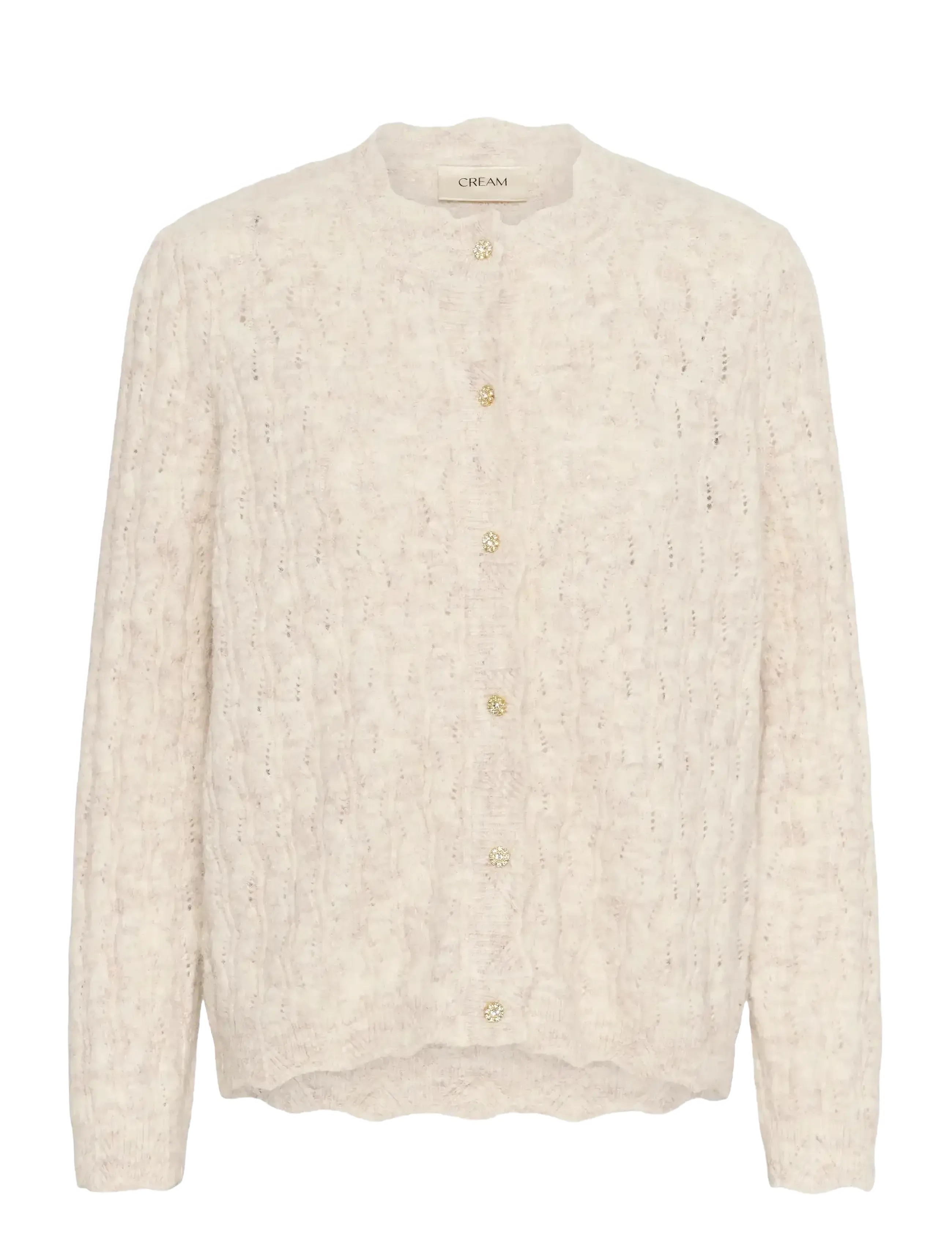 Cream CRJunah Cardigan - Tøj - OAT MELANGE / cream