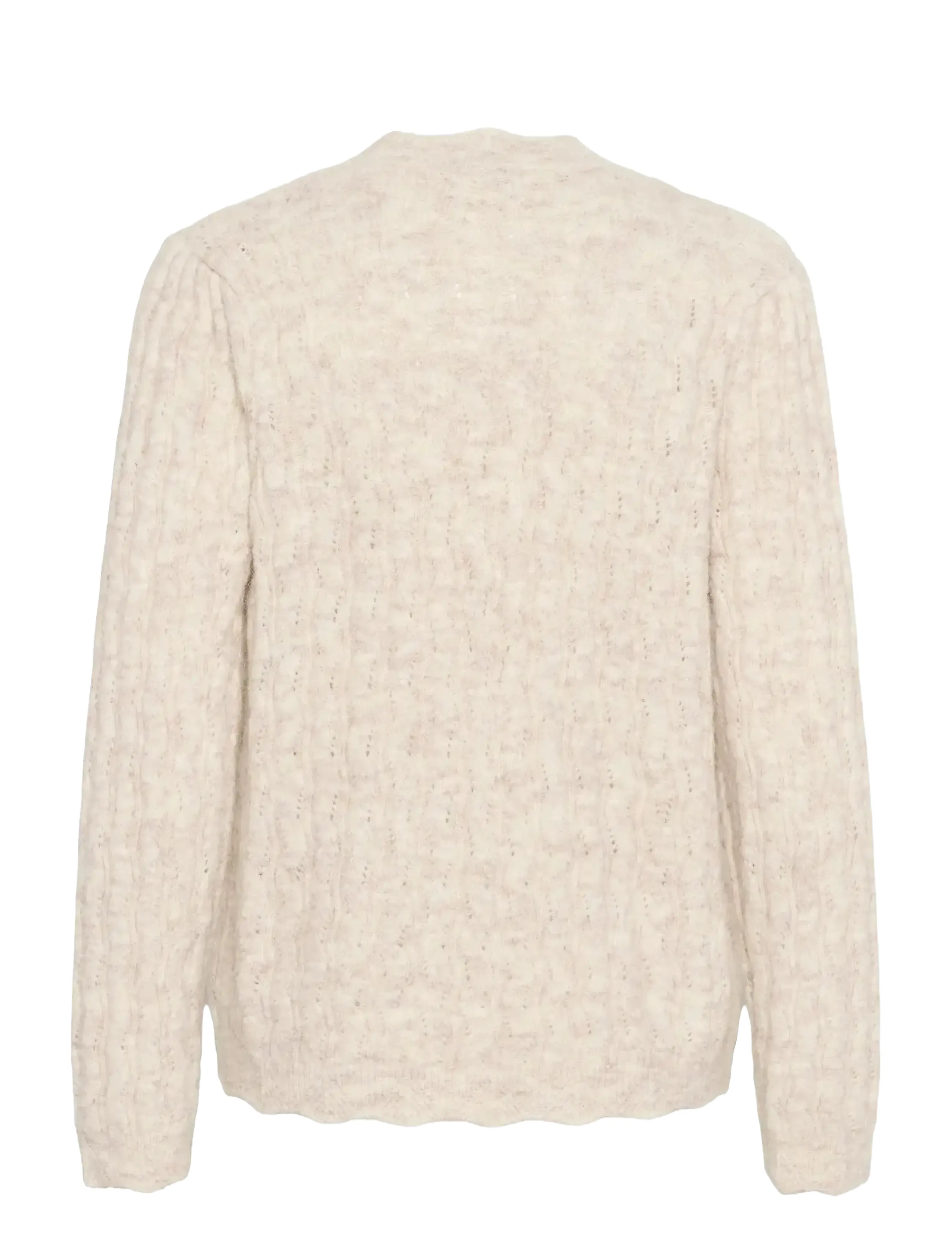 Cream - CRJunah Cardigan - cardigans - oat melange - 2