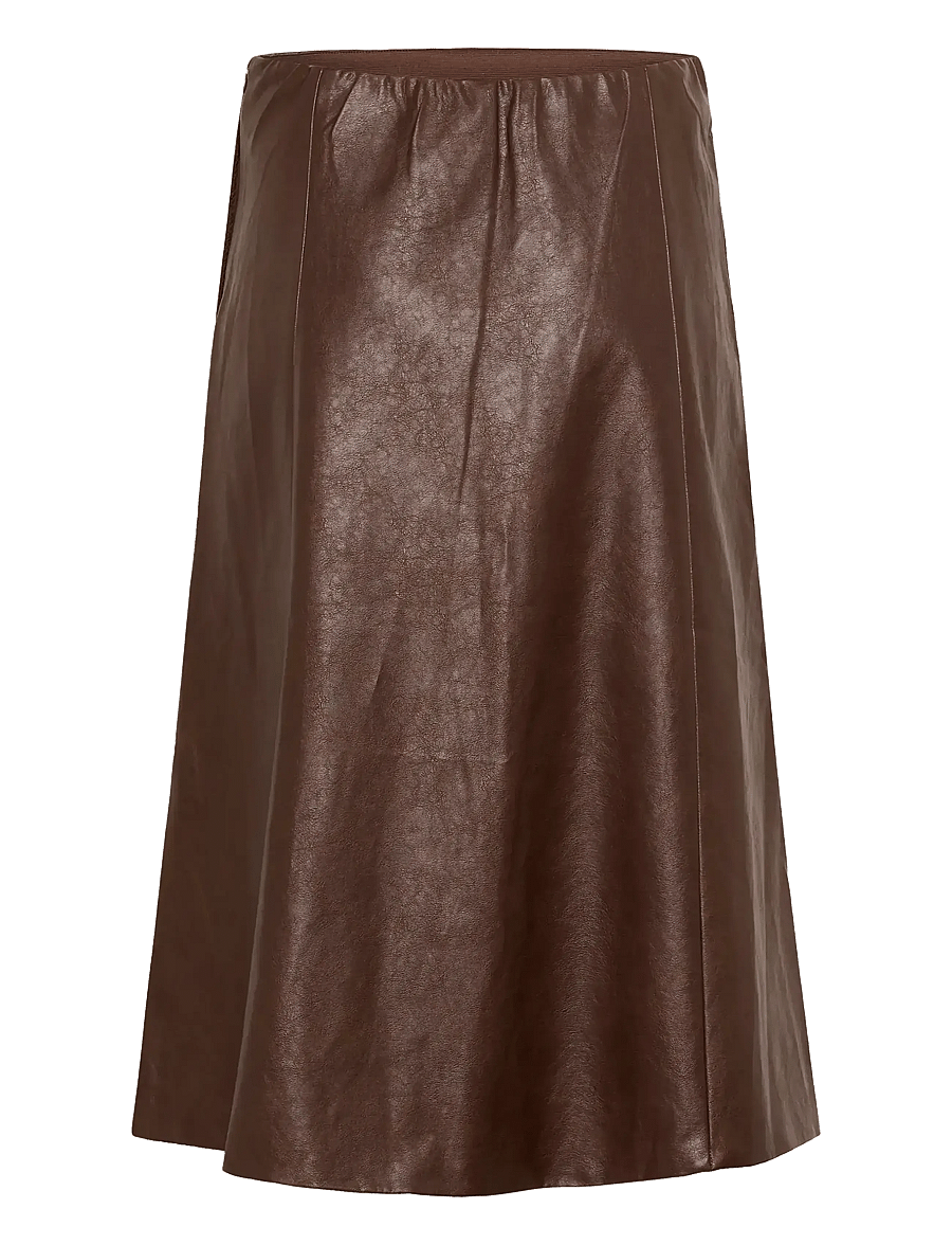 Cream - CRPaloma Skirt - midi-röcke - brown washed - 1
