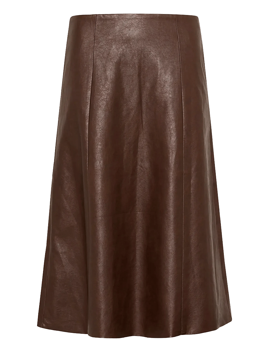 Cream - CRPaloma Skirt - midi-röcke - brown washed - 2