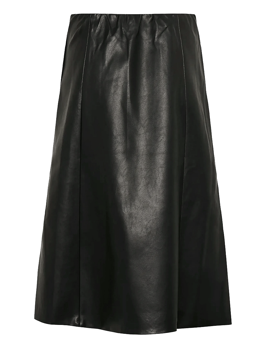 Cream - CRPaloma Skirt - midi skirts - pitch black - 2