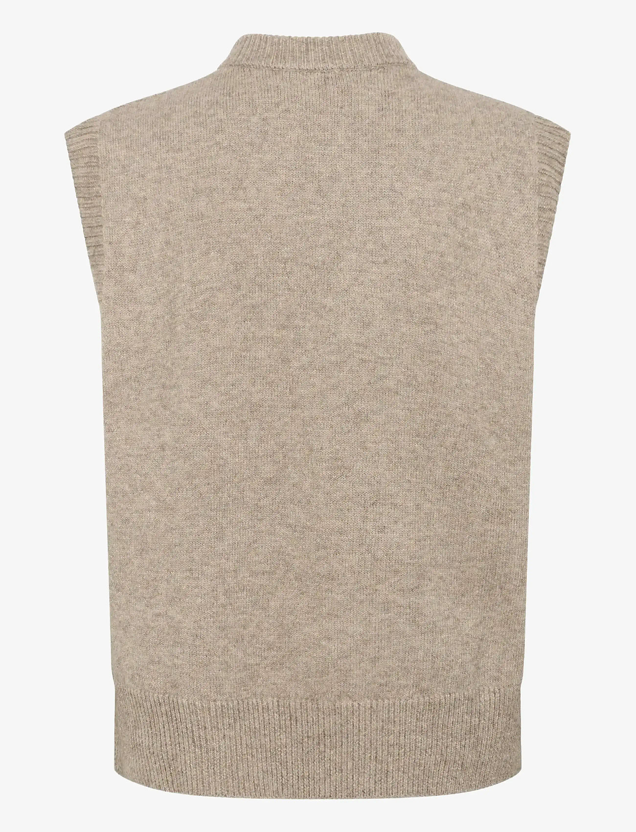 Cream - CREroka Knit Slipover - neuleliivit - cobblestone melange - 2