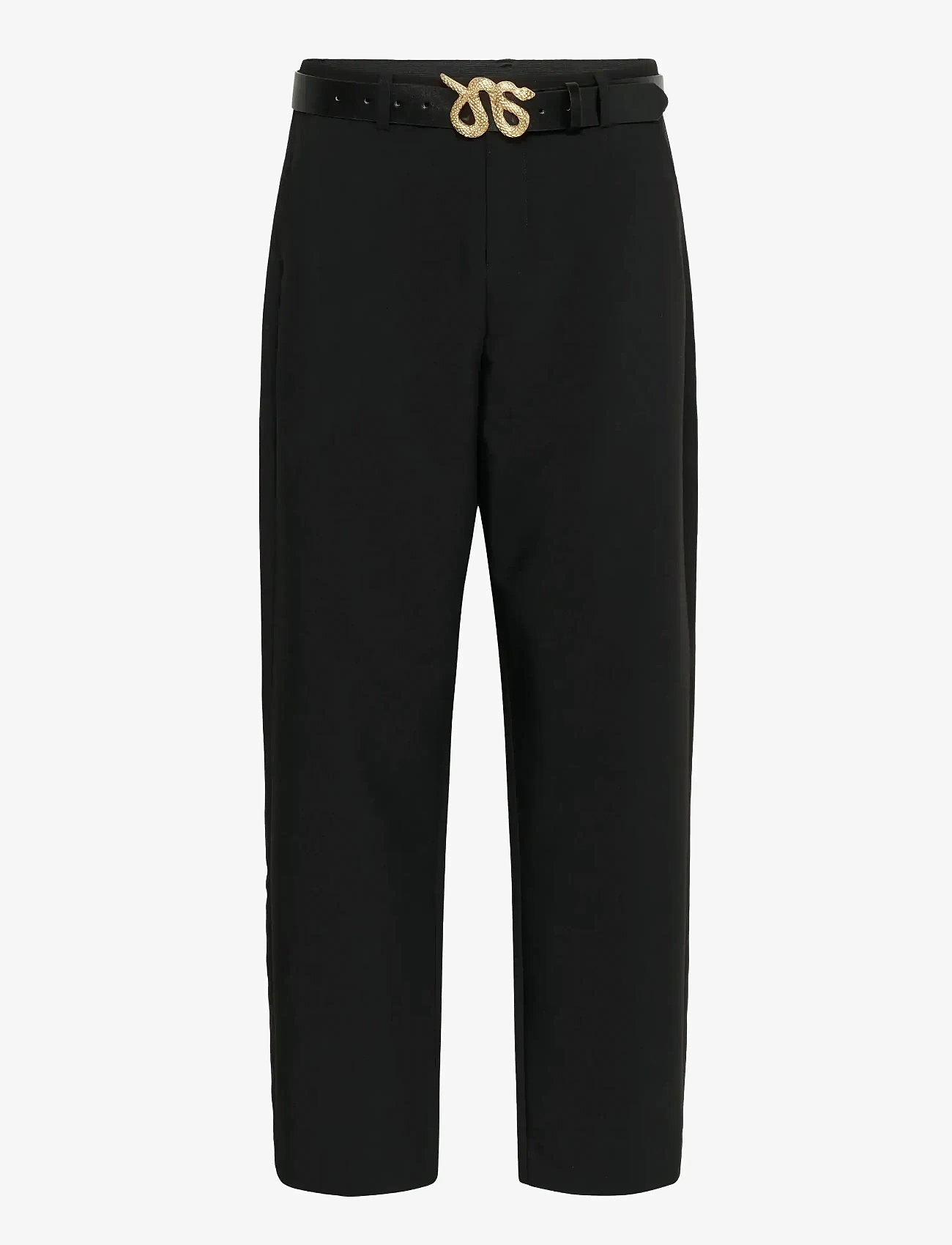 Cream - CRVeronica Ankl Pant - straight leg trousers - pitch black - 1