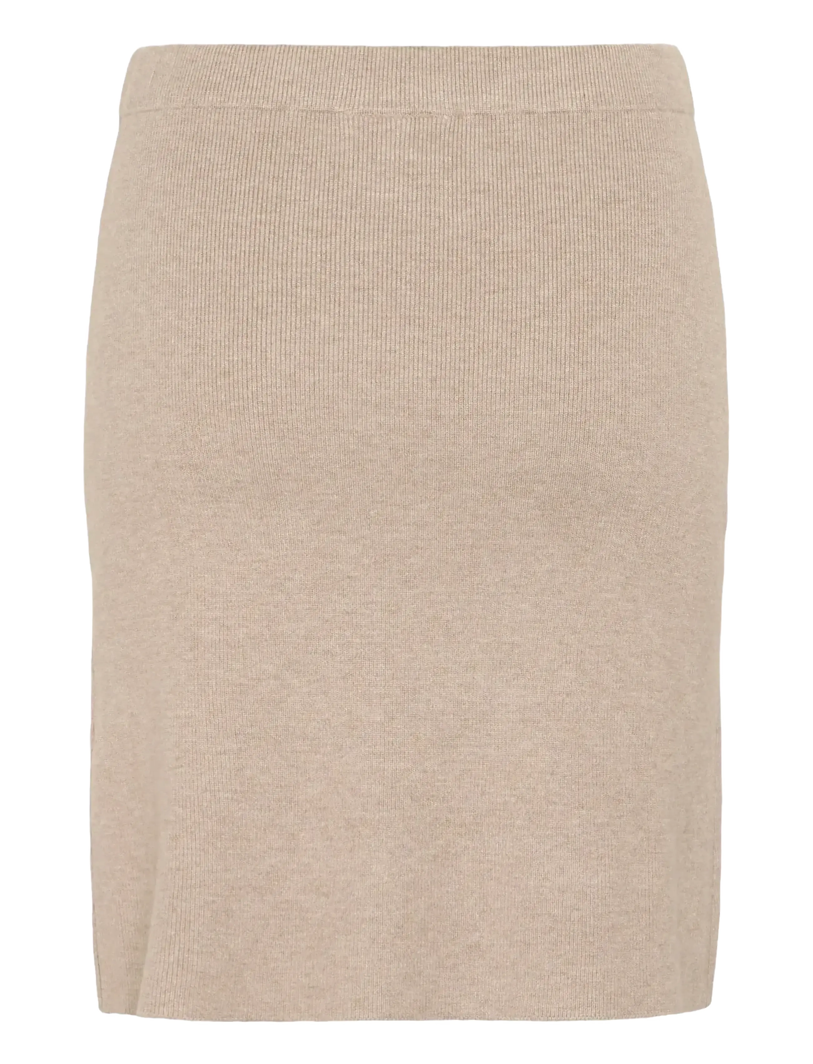 Cream - CRDela Knit Skirt - stickade kjolar - cobblestone melange - 2