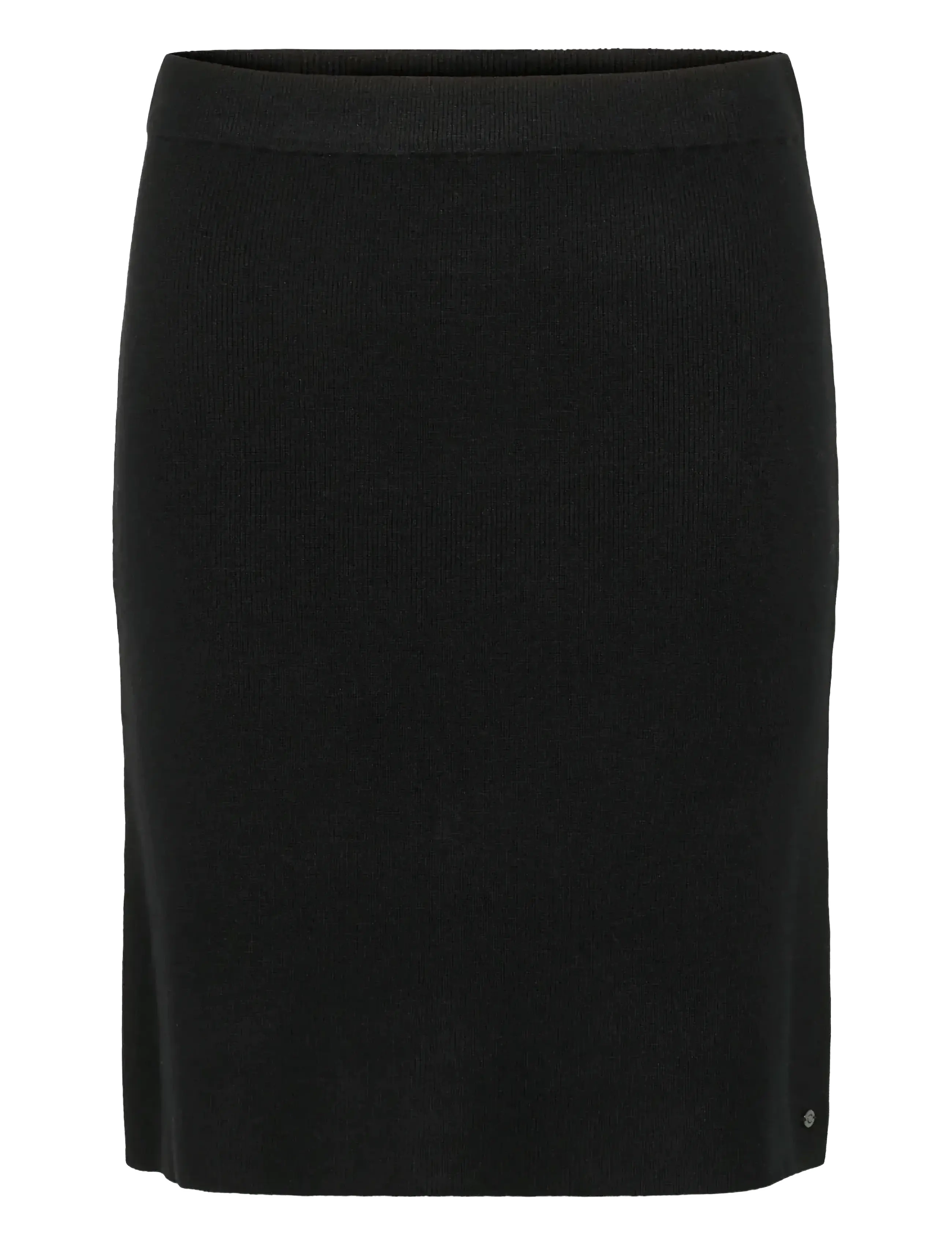 Cream CRDela Knit Skirt - Transitional Layering - PITCH BLACK / black