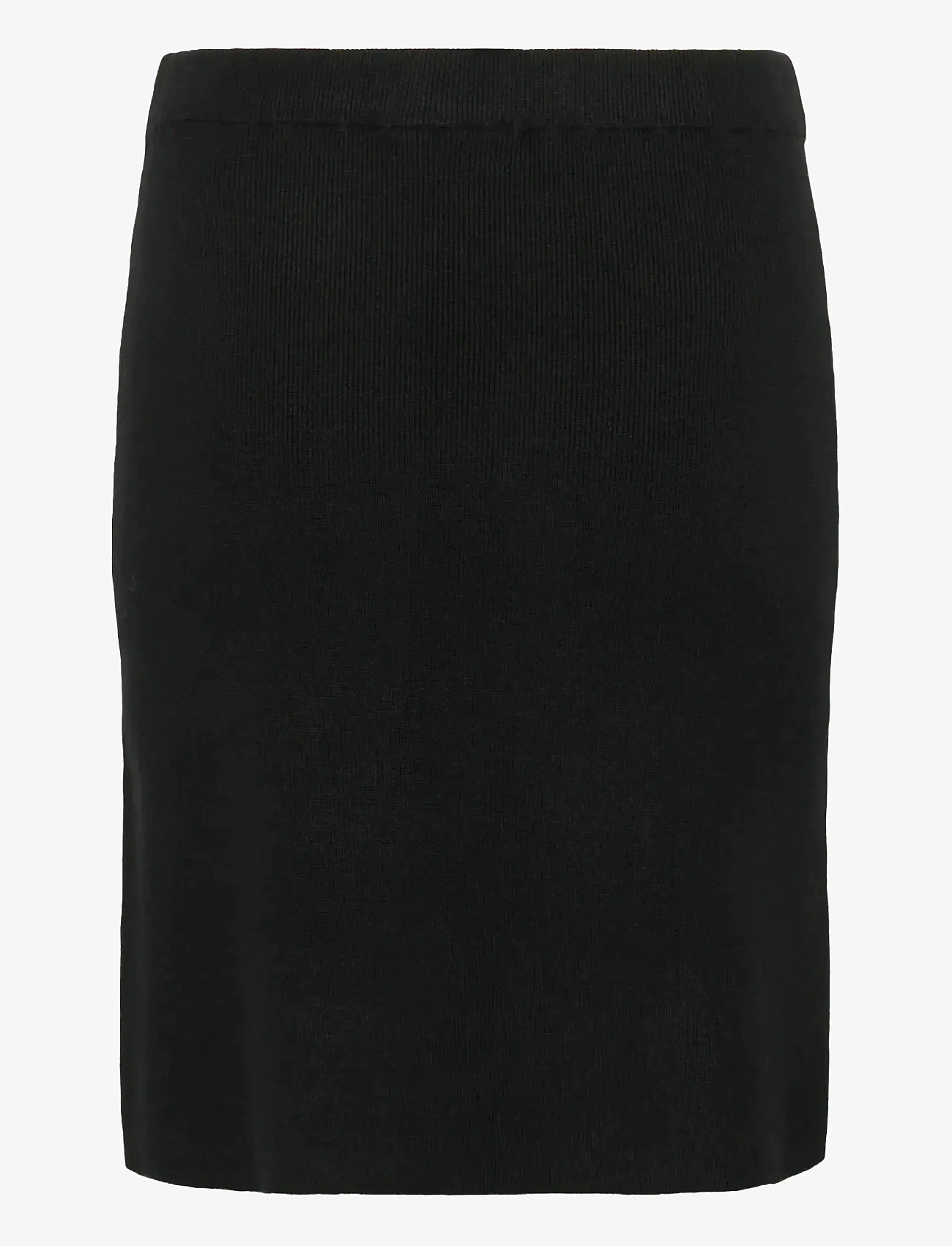 Cream - CRDela Knit Skirt - strickröcke - pitch black - 2