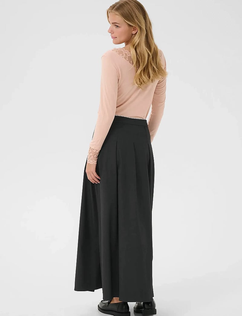 Cream - CRBabeth Skirt - maxi röcke - dark grey melange - 4