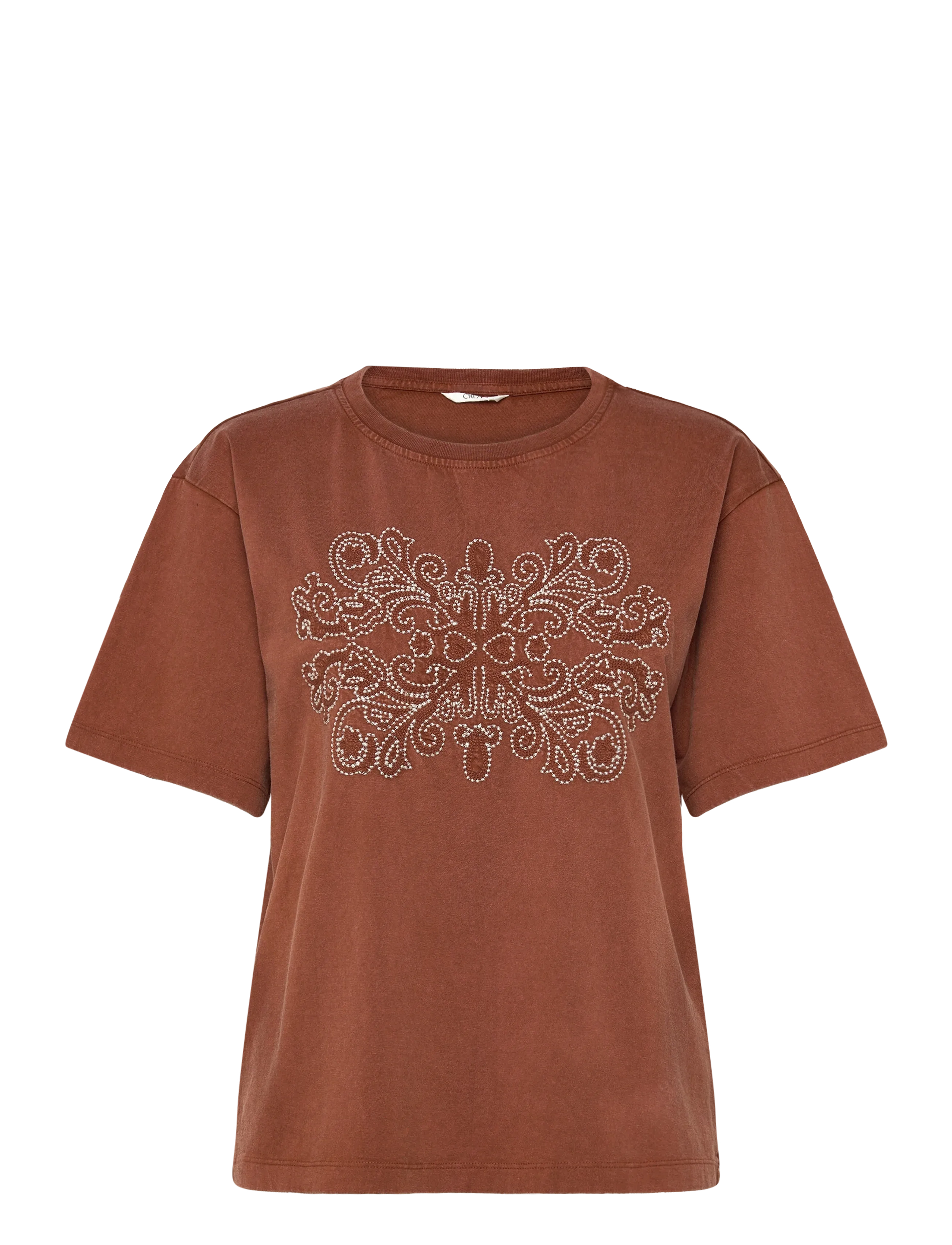 CRLeona Emb Tshirt - SORREL HORSE