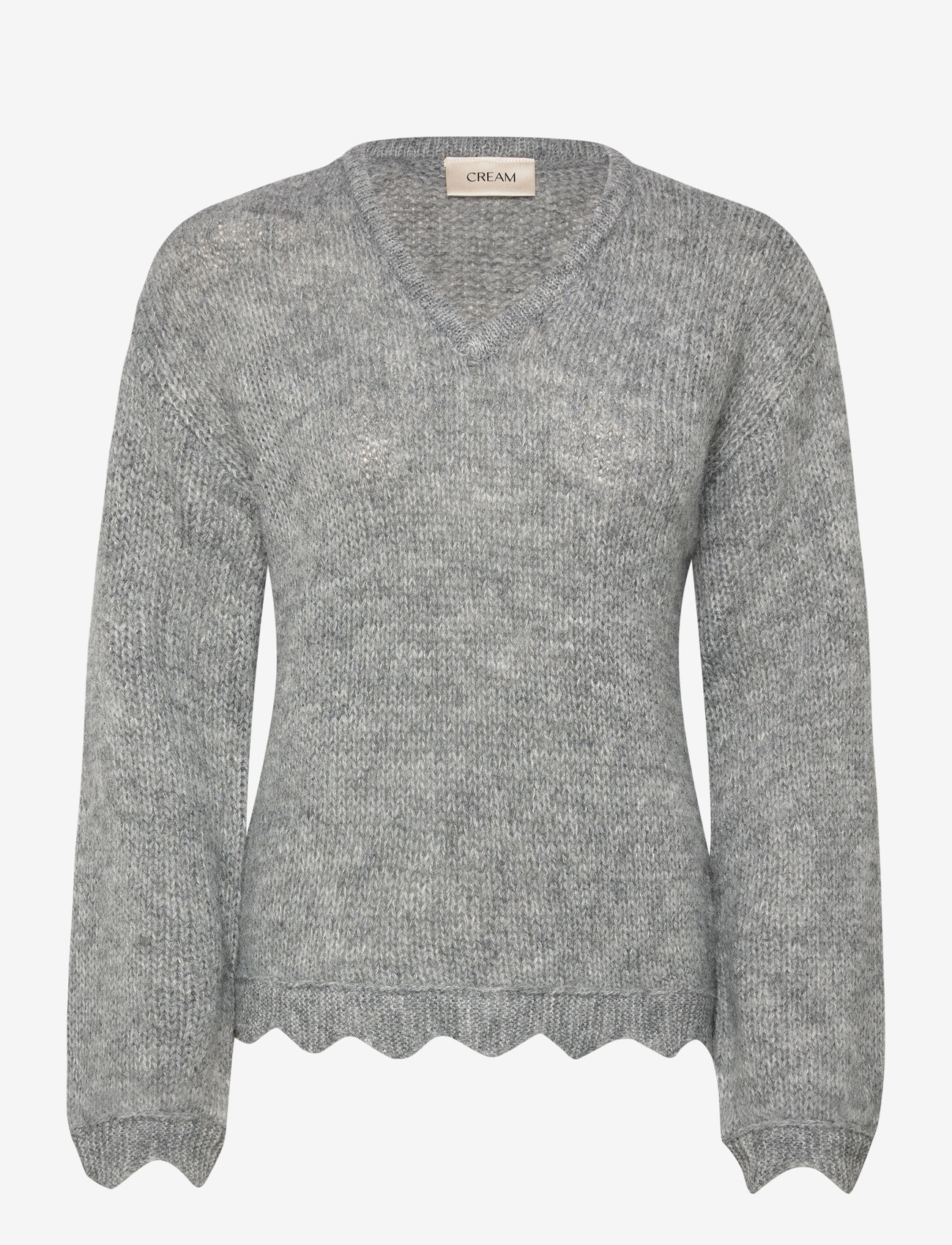 Cream - CRNiso Pullover - efterårstøj - grey melange - 0