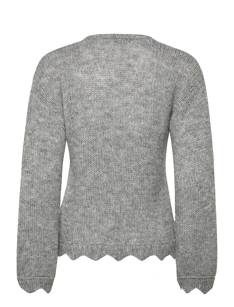 Cream - CRNiso Pullover - pullover - grey melange - 1
