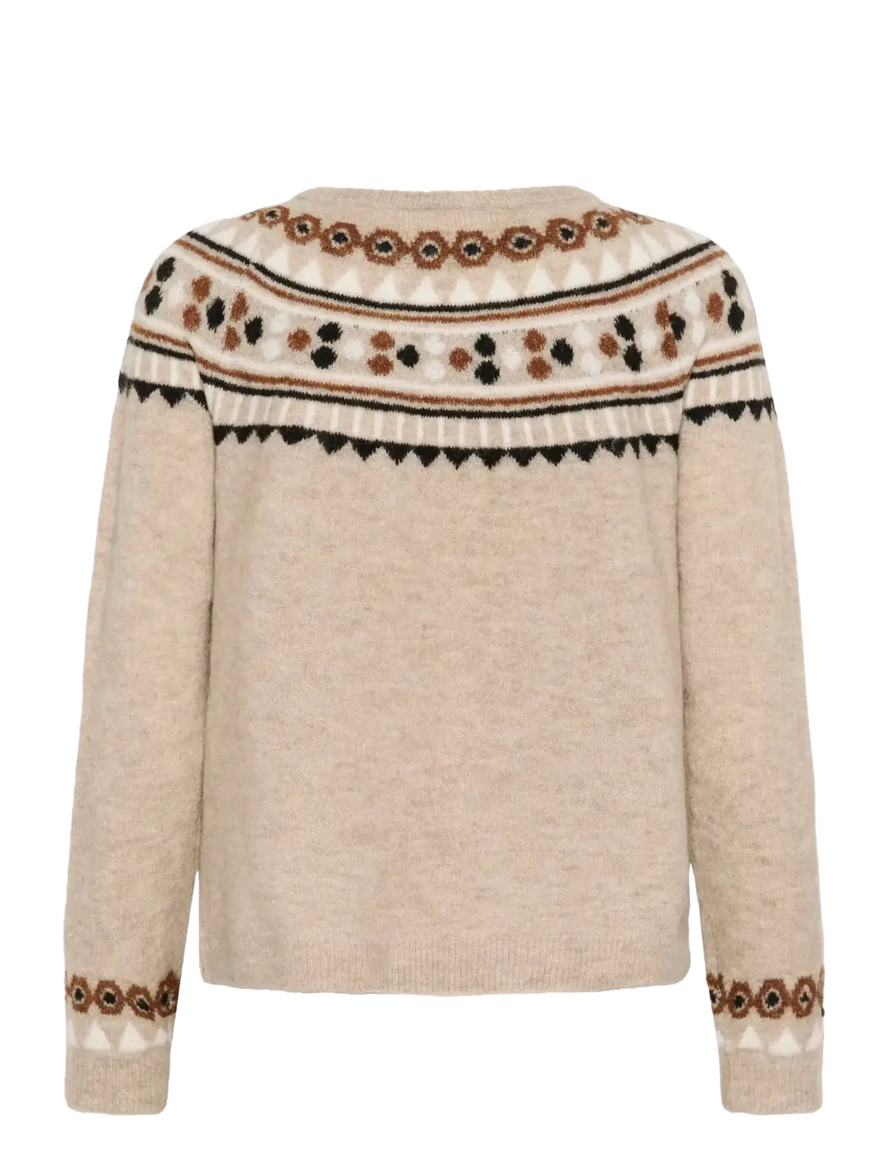 Cream - CRCherrie Pullover - tröjor - cobblestone melange - 2