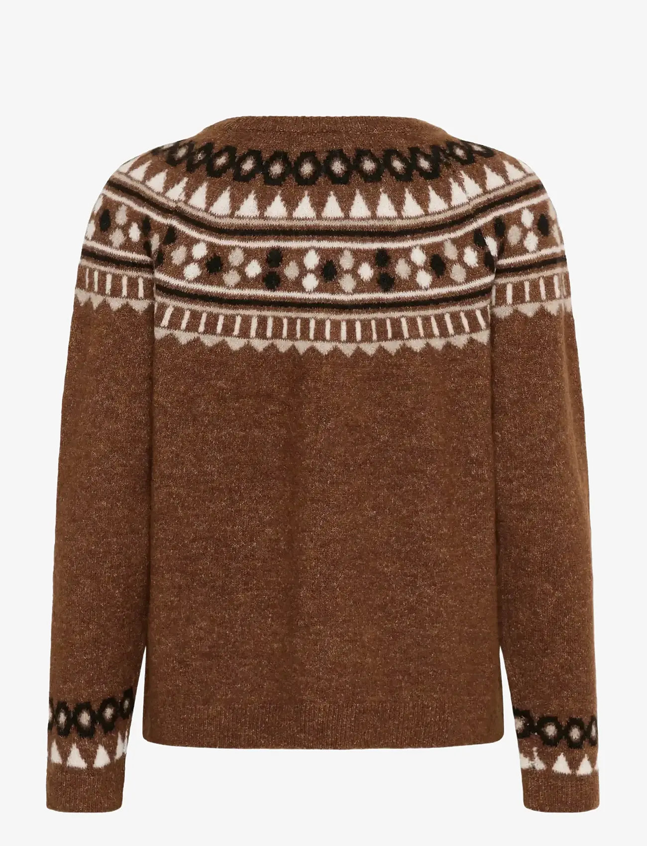 Cream - CRCherrie Pullover - efterårstøj - sorrel horse melange - 1