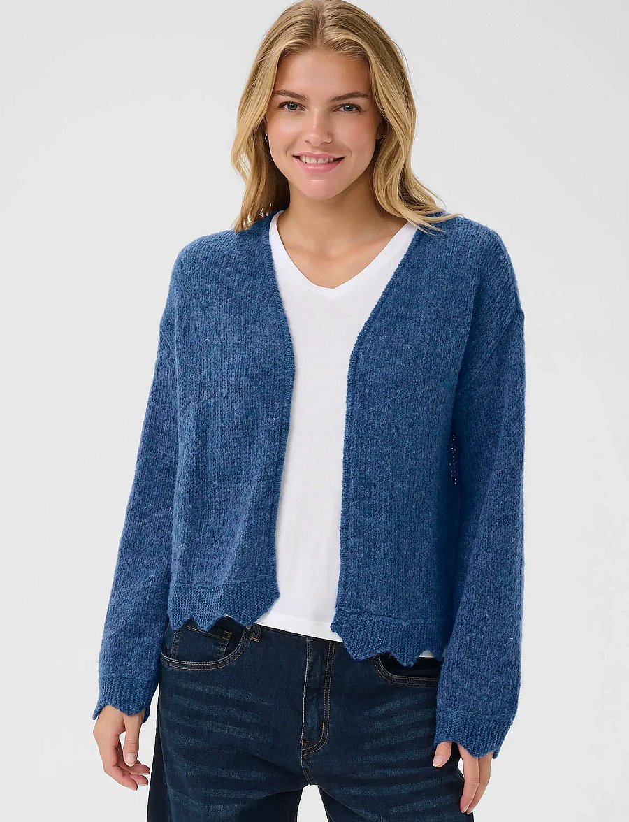 Cream - CRNiso cardigan - strickjacken - galaxy blue - 0
