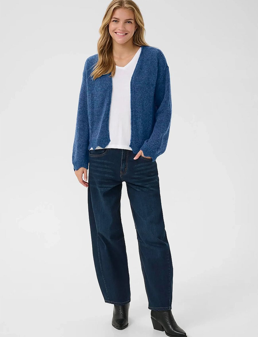 Cream - CRNiso cardigan - strickjacken - galaxy blue - 3