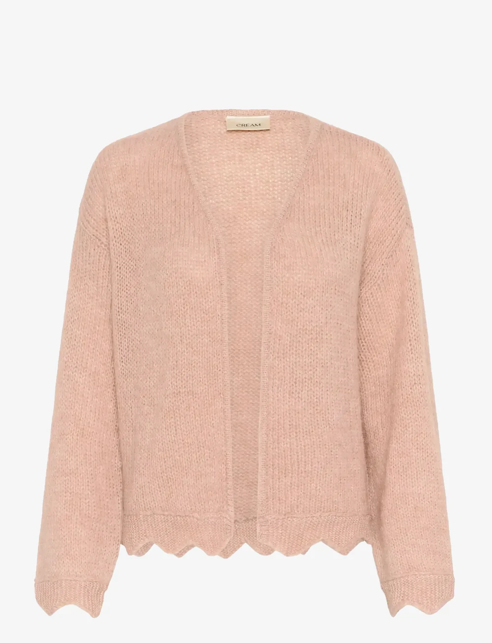 Cream - CRNiso cardigan - koftor - rose dust - 1