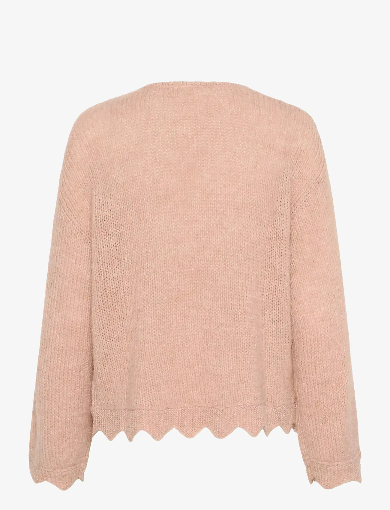 Cream - CRNiso cardigan - cardigans - rose dust - 2