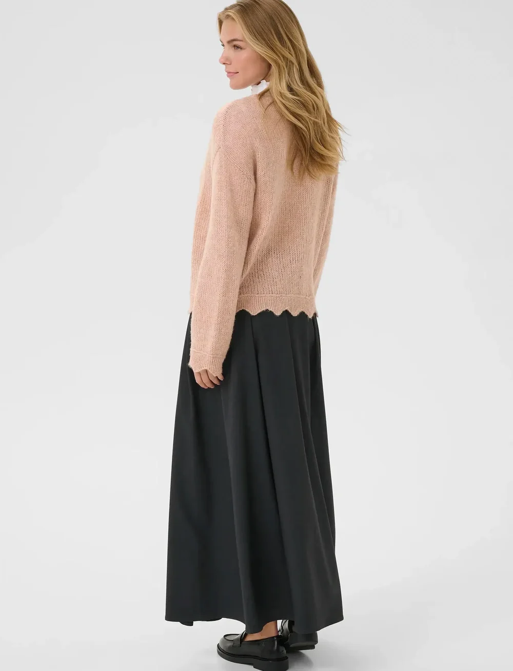 Cream - CRNiso cardigan - koftor - rose dust - 4