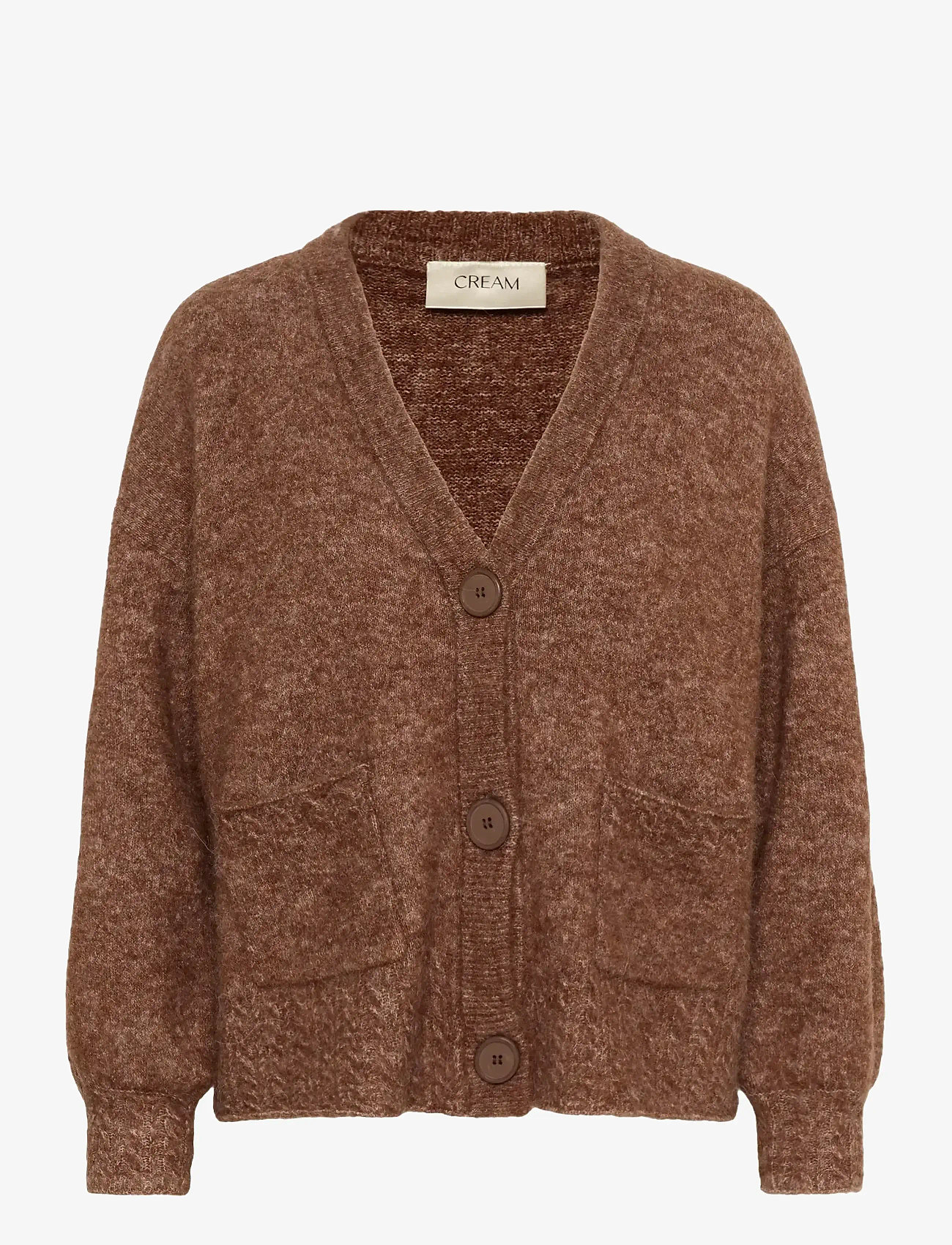 Cream - CRBlues OZ cardigan - kardiganid - sorrel horse melange - 1