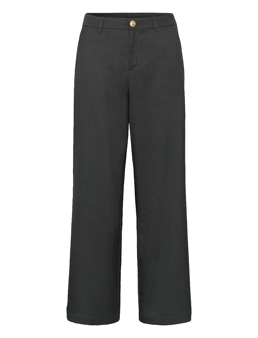 Cream - CRBabeth Bencon Pant - kostymbyxor - dark grey melange - 1