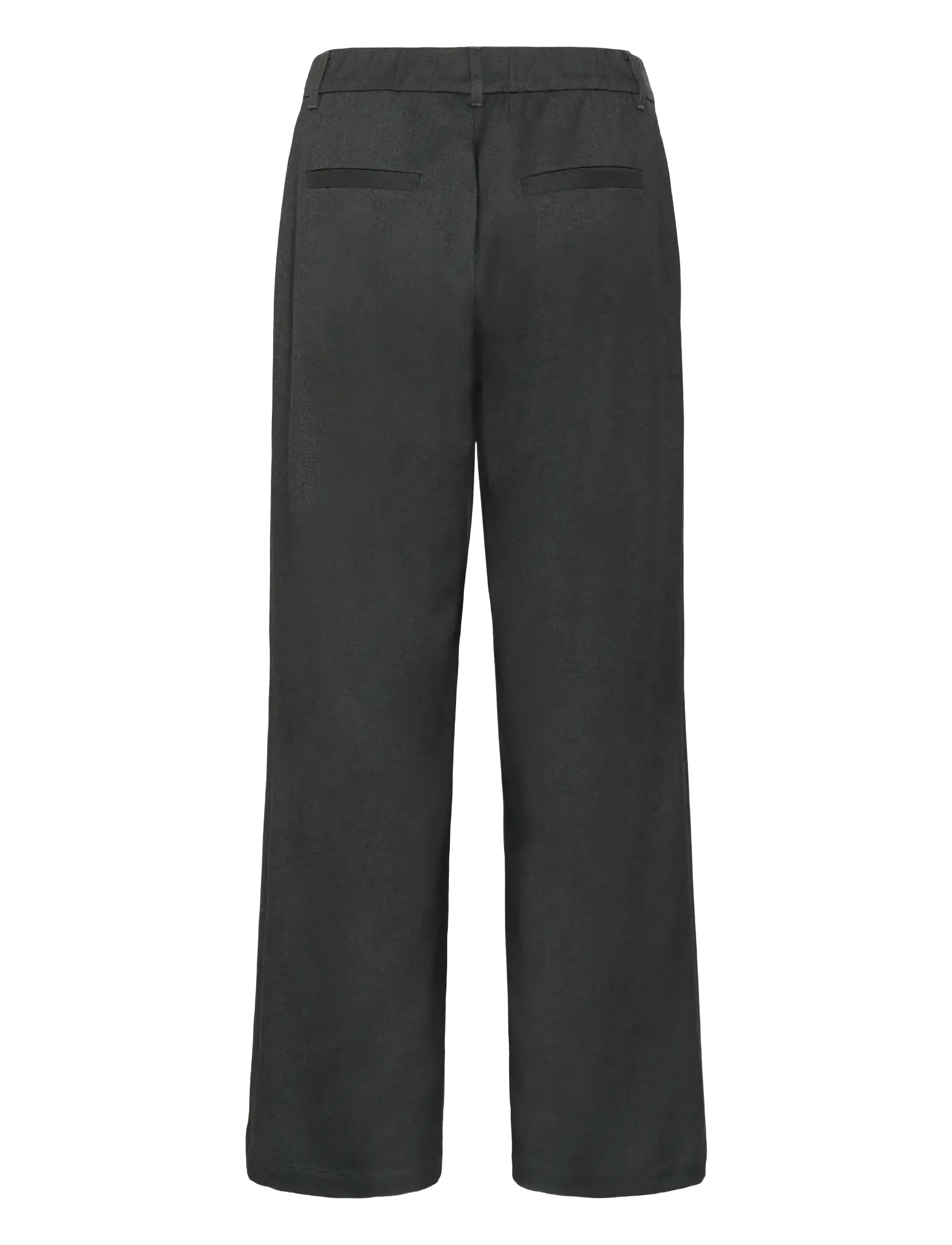 Cream - CRBabeth Bencon Pant - wijde broeken - dark grey melange - 2