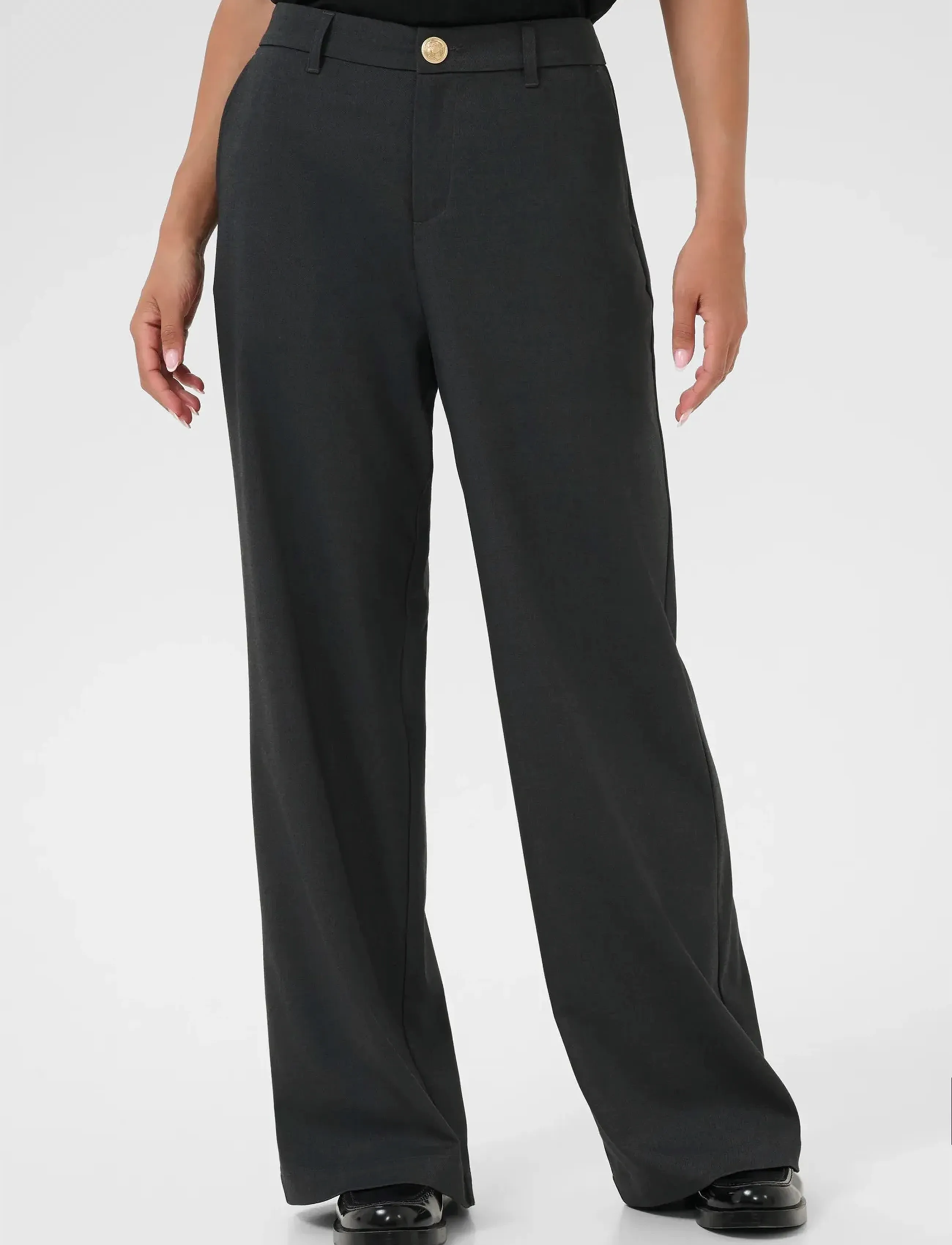 Cream Crbabeth Bencon Pant, 40, Grey, Bukser > Brede Ben, Dame