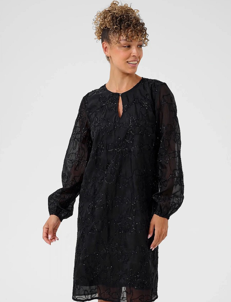 Cream - CRInga Dress - feestjurken - pitch black - 0