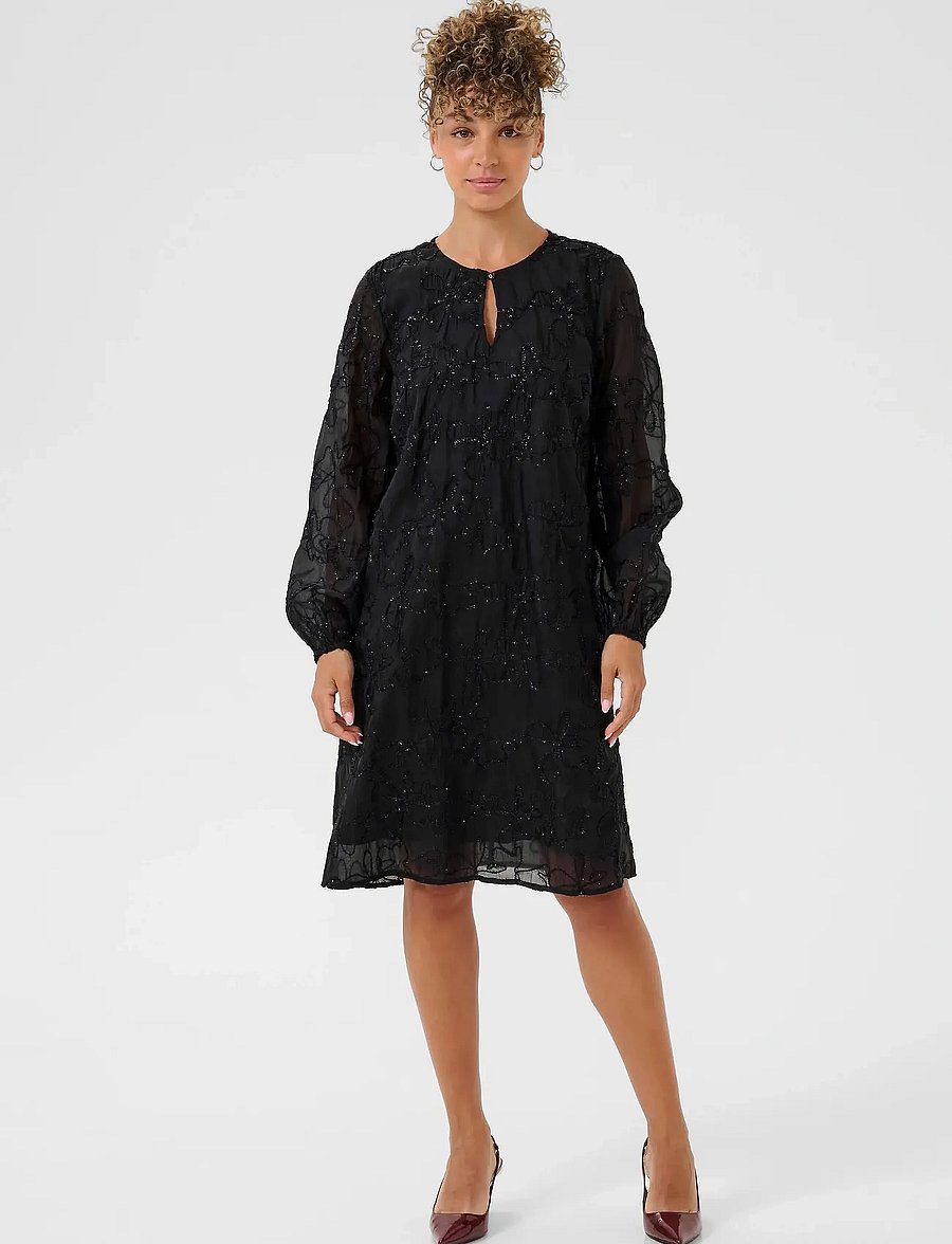Cream - CRInga Dress - feestjurken - pitch black - 3