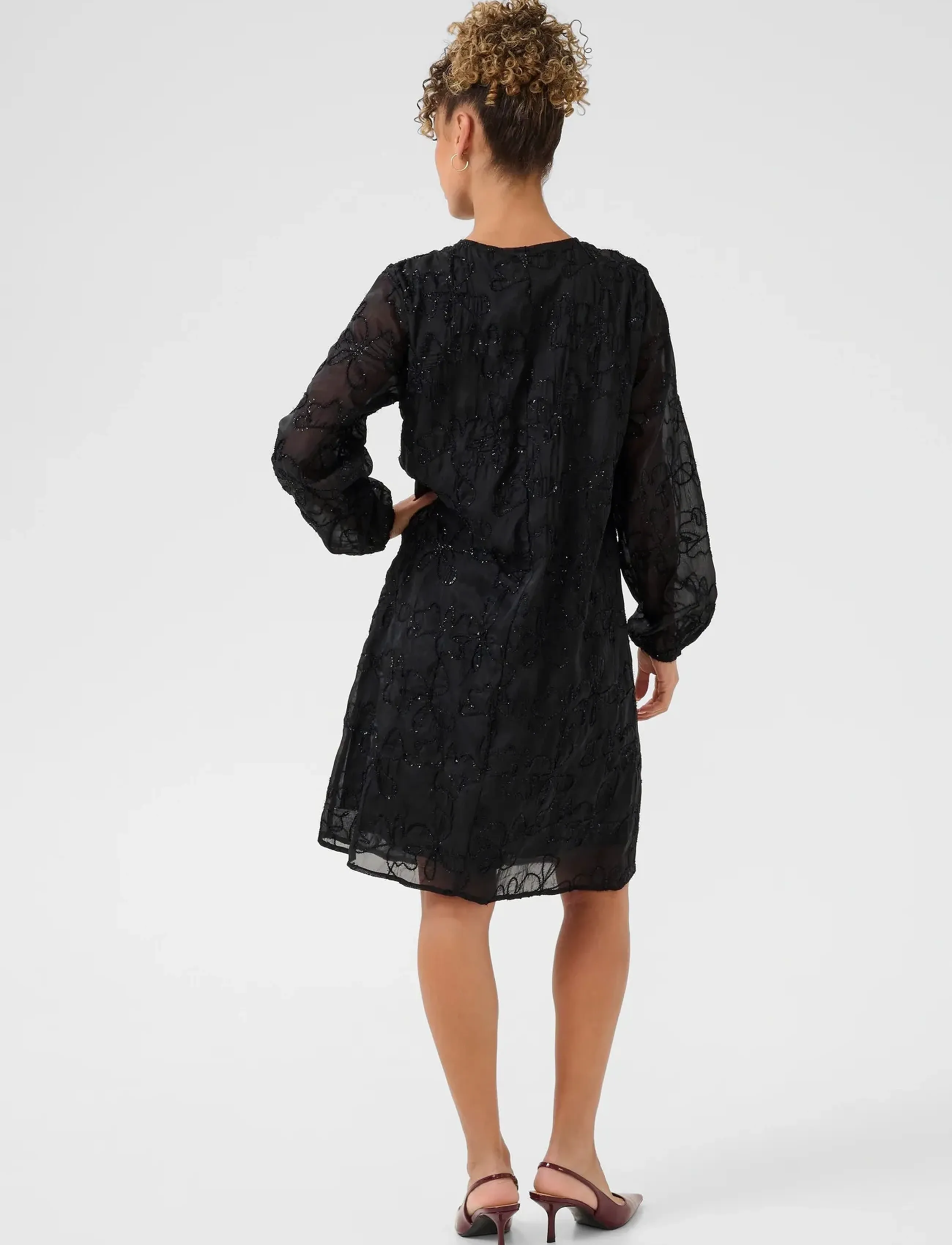 Cream - CRInga Dress - kleitas svinībām - pitch black - 4