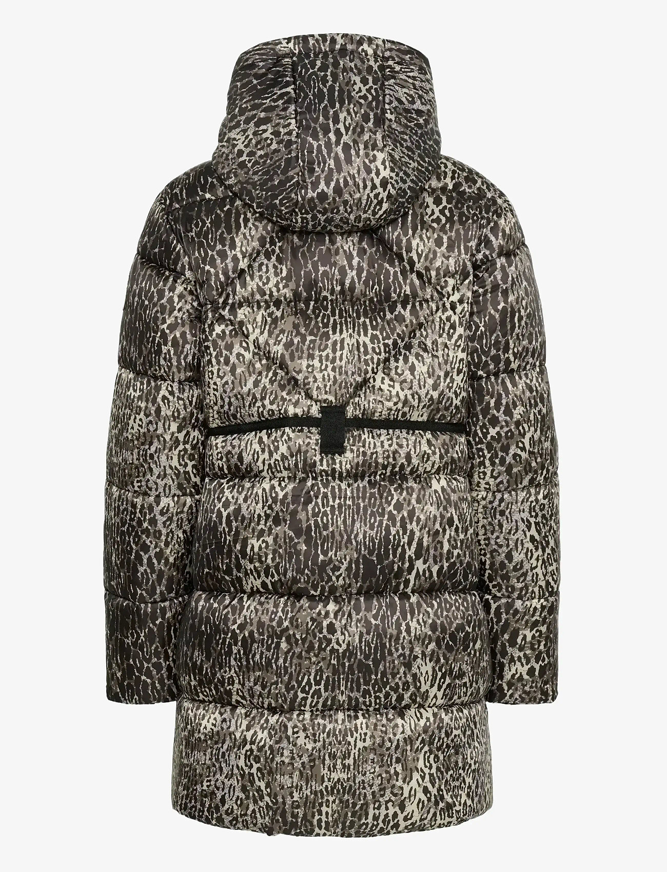 Cream - CRGaiagro Midi Printed Jacket - gefütterte & daunenjacken - licorice leopard - 1