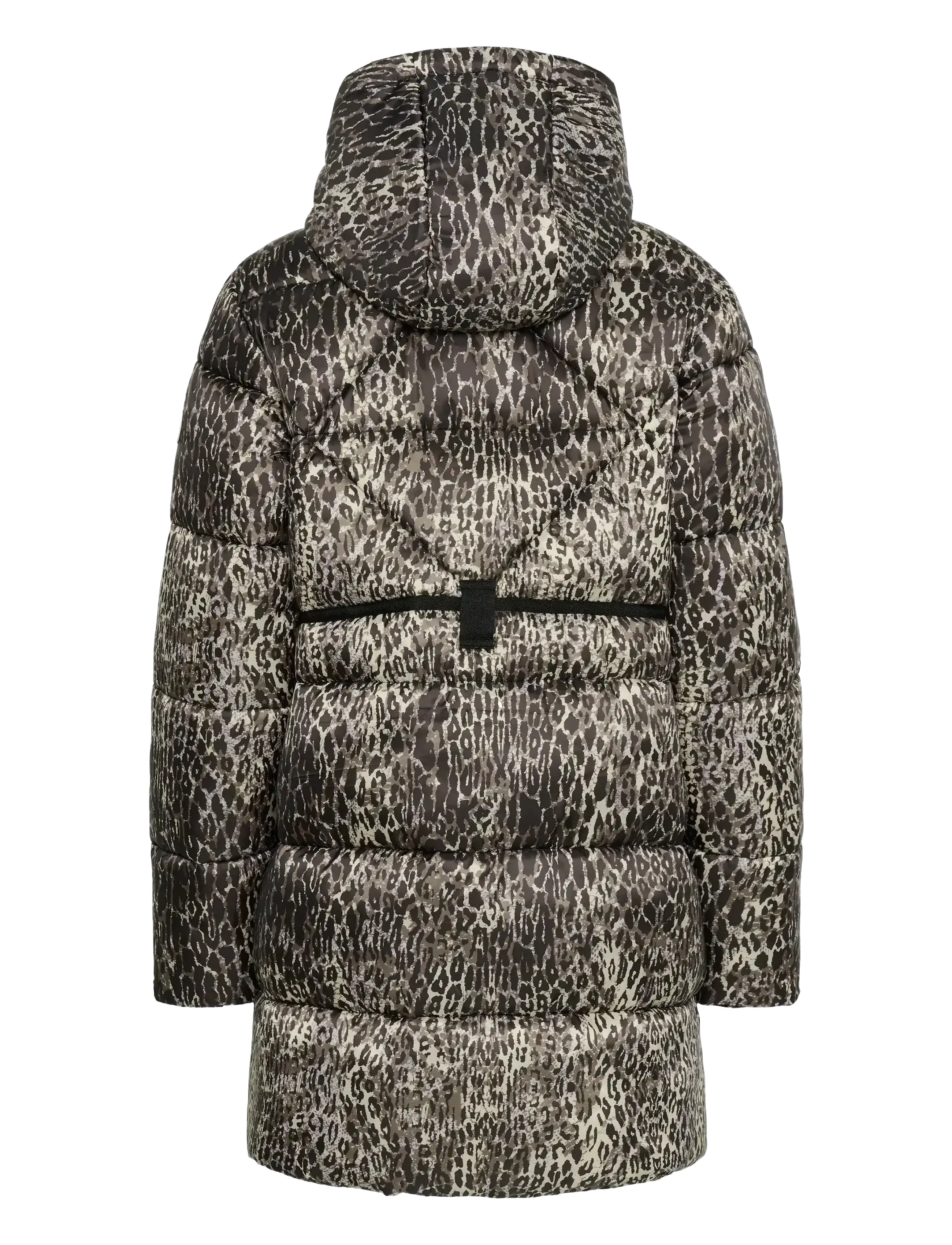 Cream - CRGaiagro Midi Printed Jacket - pūkinės ir paminkštintosios striukės - licorice leopard - 2