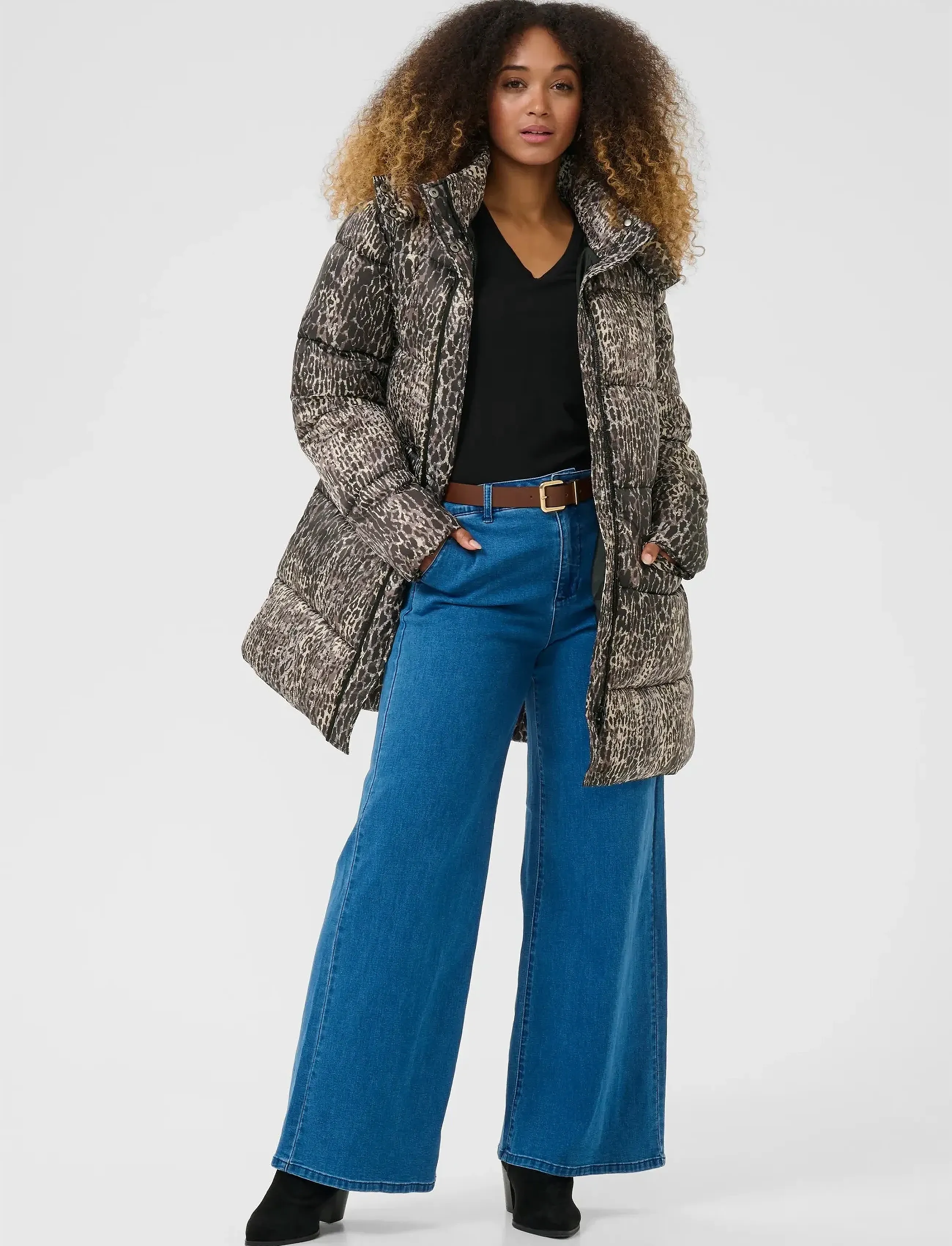 Crgaiagro Midi Printed Jacket 2