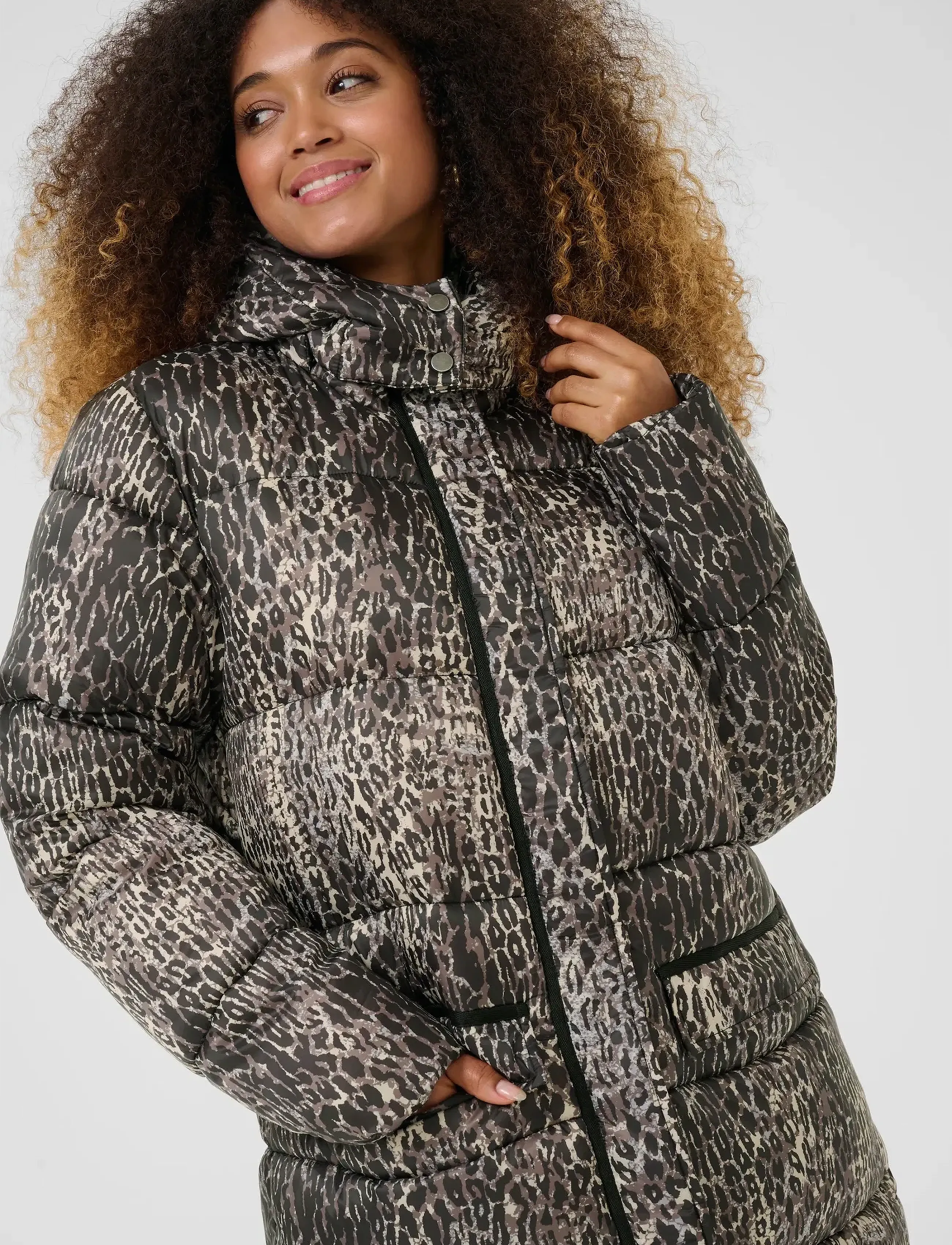 Crgaiagro Midi Printed Jacket 4