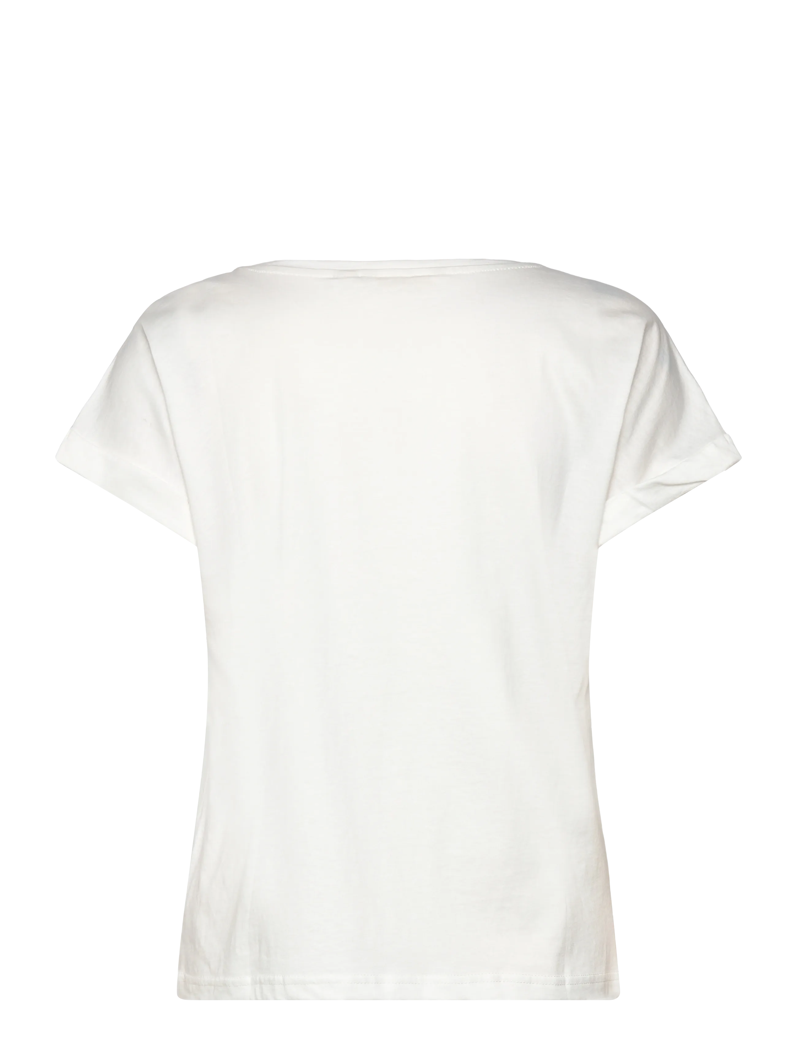 Cream - CRMias T-Shirt - t-shirts - calm text floral - 1