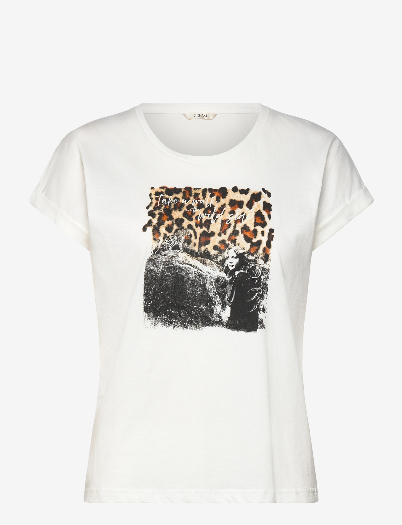 Cream - CRMias T-Shirt - t-shirts - wild side leopard - 0