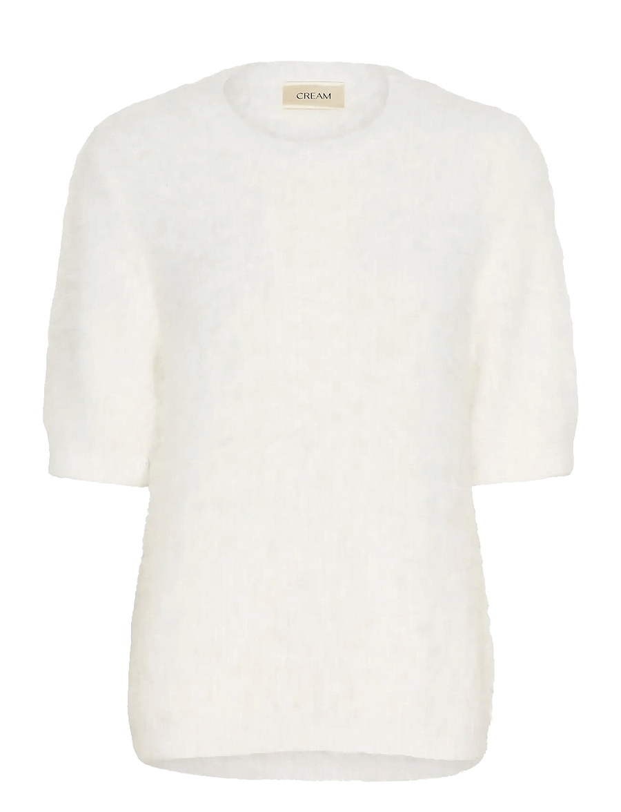 Cream - CRLini Knit Pullover - pullover - snow white - 1