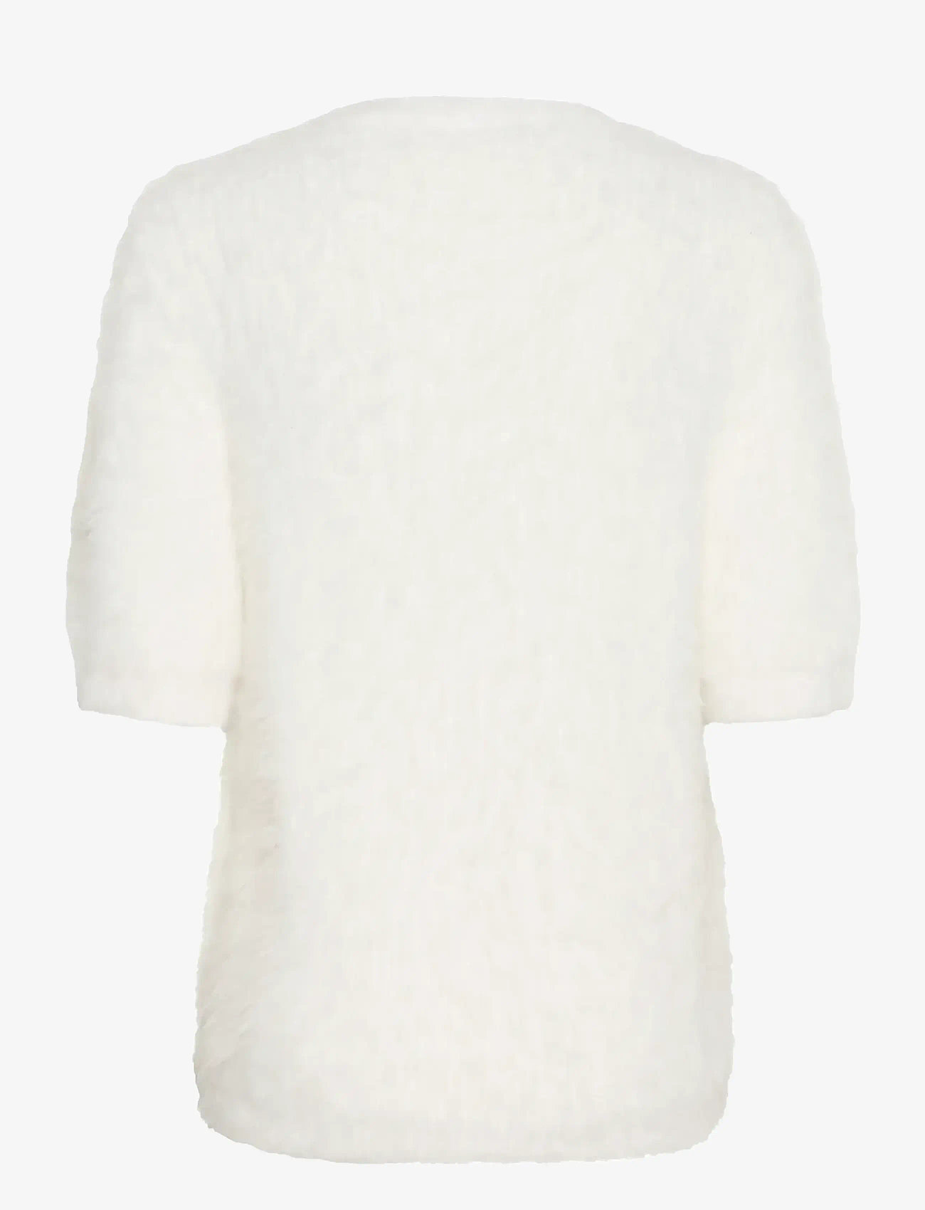 Cream - CRLini Knit Pullover - efterårstøj - snow white - 2